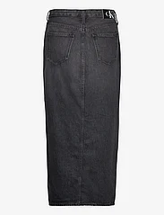 Calvin Klein Jeans - FRONT SPLIT MAXI DENIM SKIRT - maxi röcke - denim black - 1