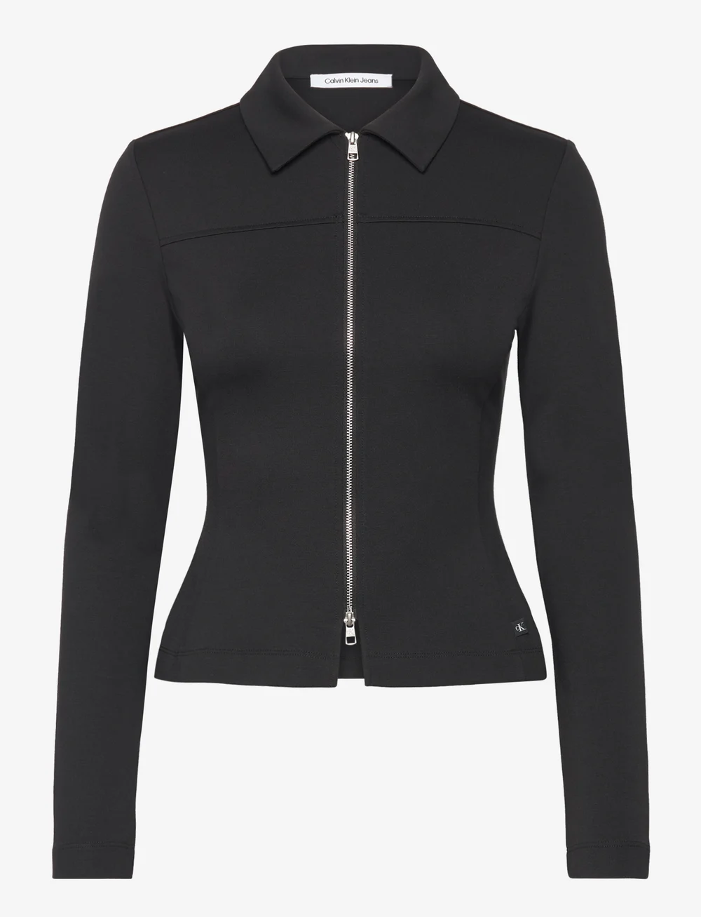 Calvin Klein Jeans Zipper Longsleeve Milano Top Langarmlige tops Boozt