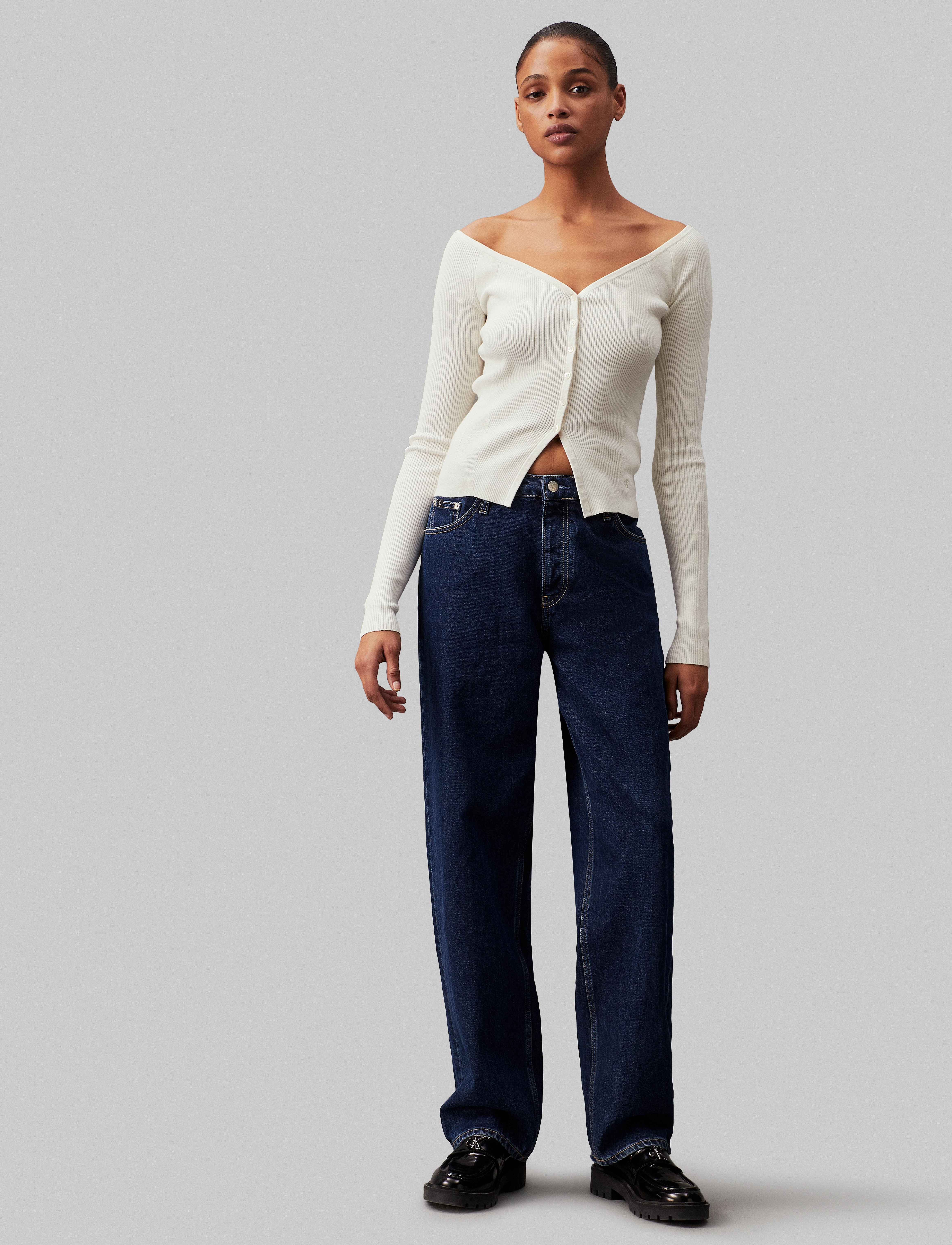 Calvin Klein Jeans - 90S STRAIGHT - denim dark - 1