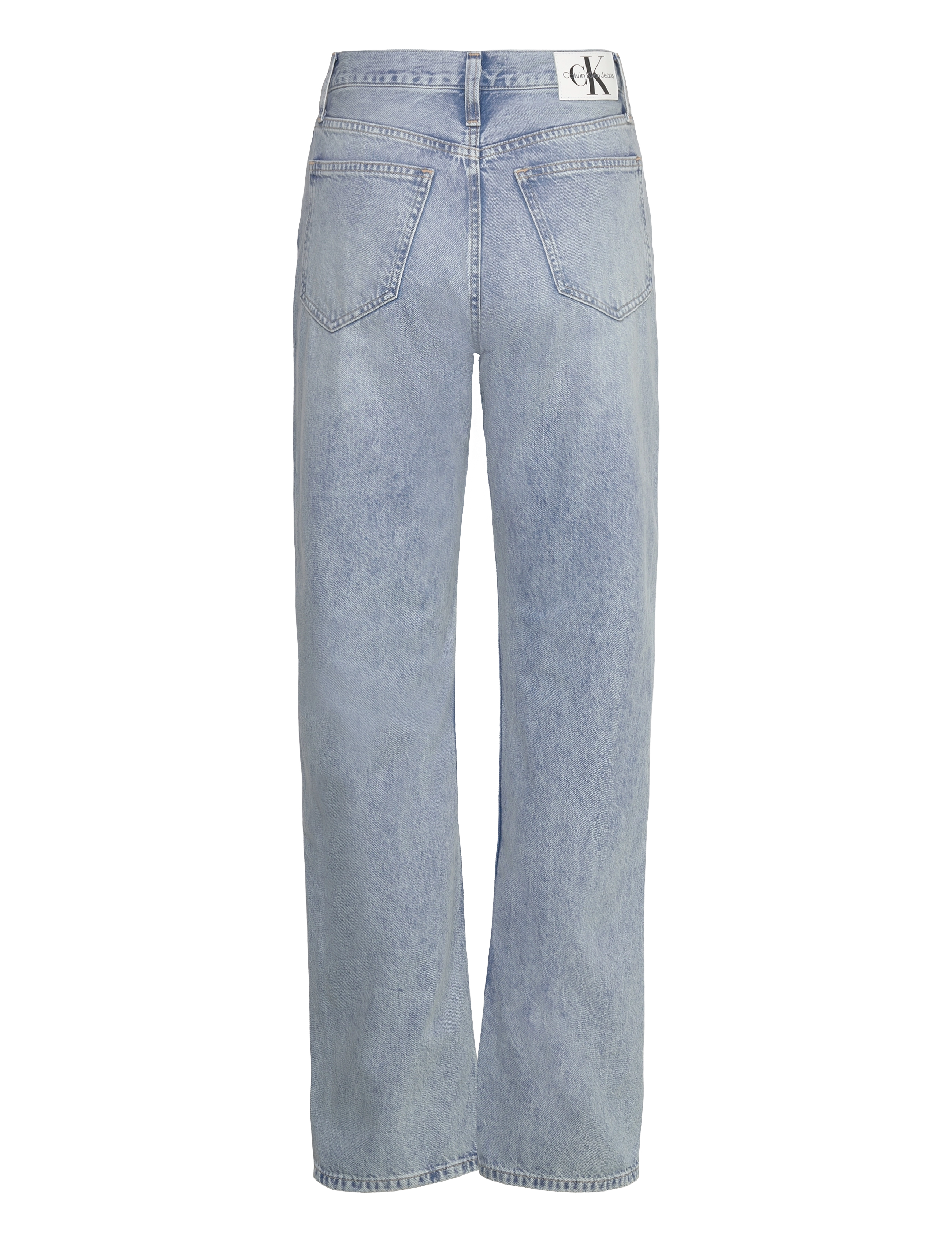 Calvin Klein Jeans - HIGH RISE STRAIGHT - denim light - 2