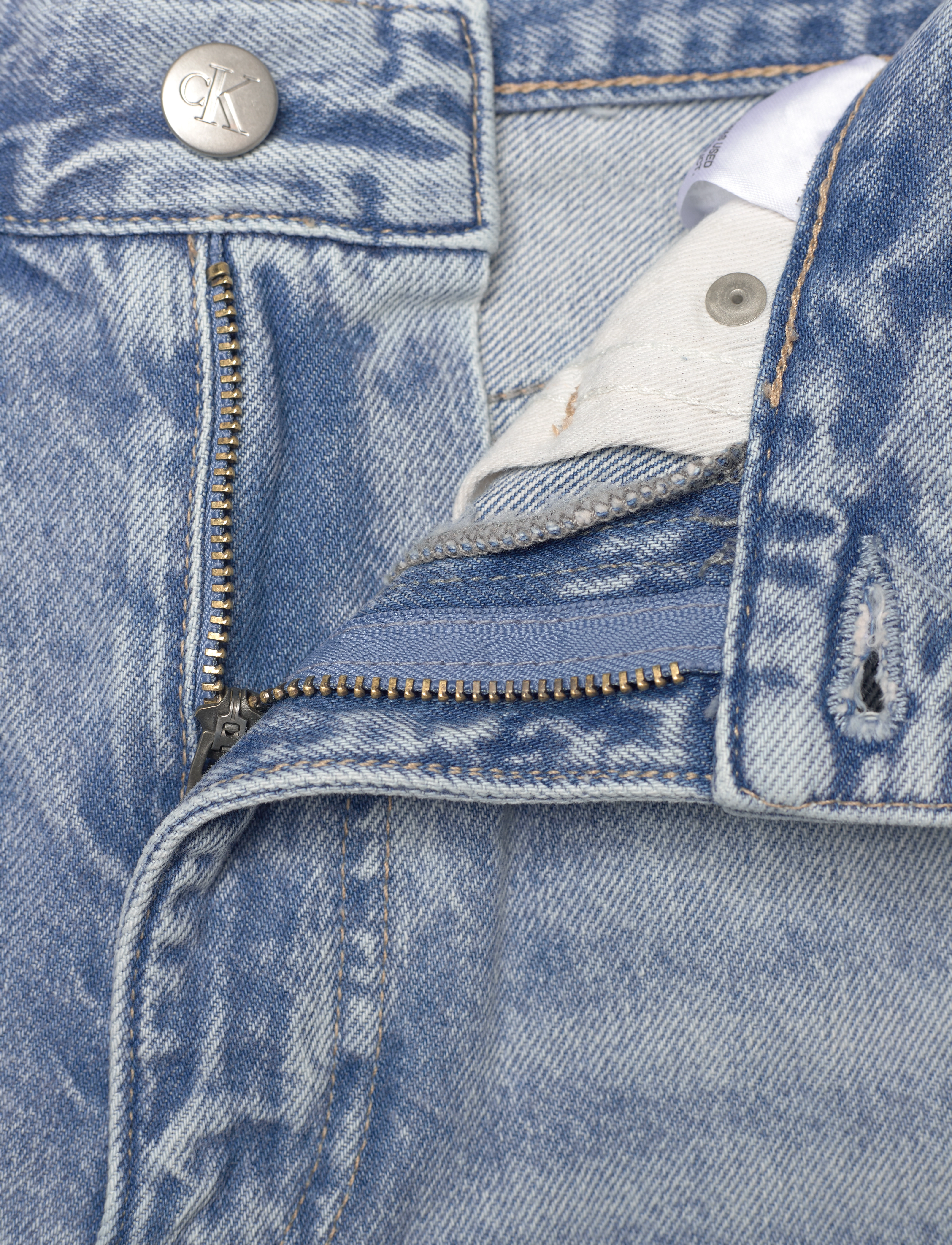 Calvin Klein Jeans - HIGH RISE STRAIGHT - denim light - 4