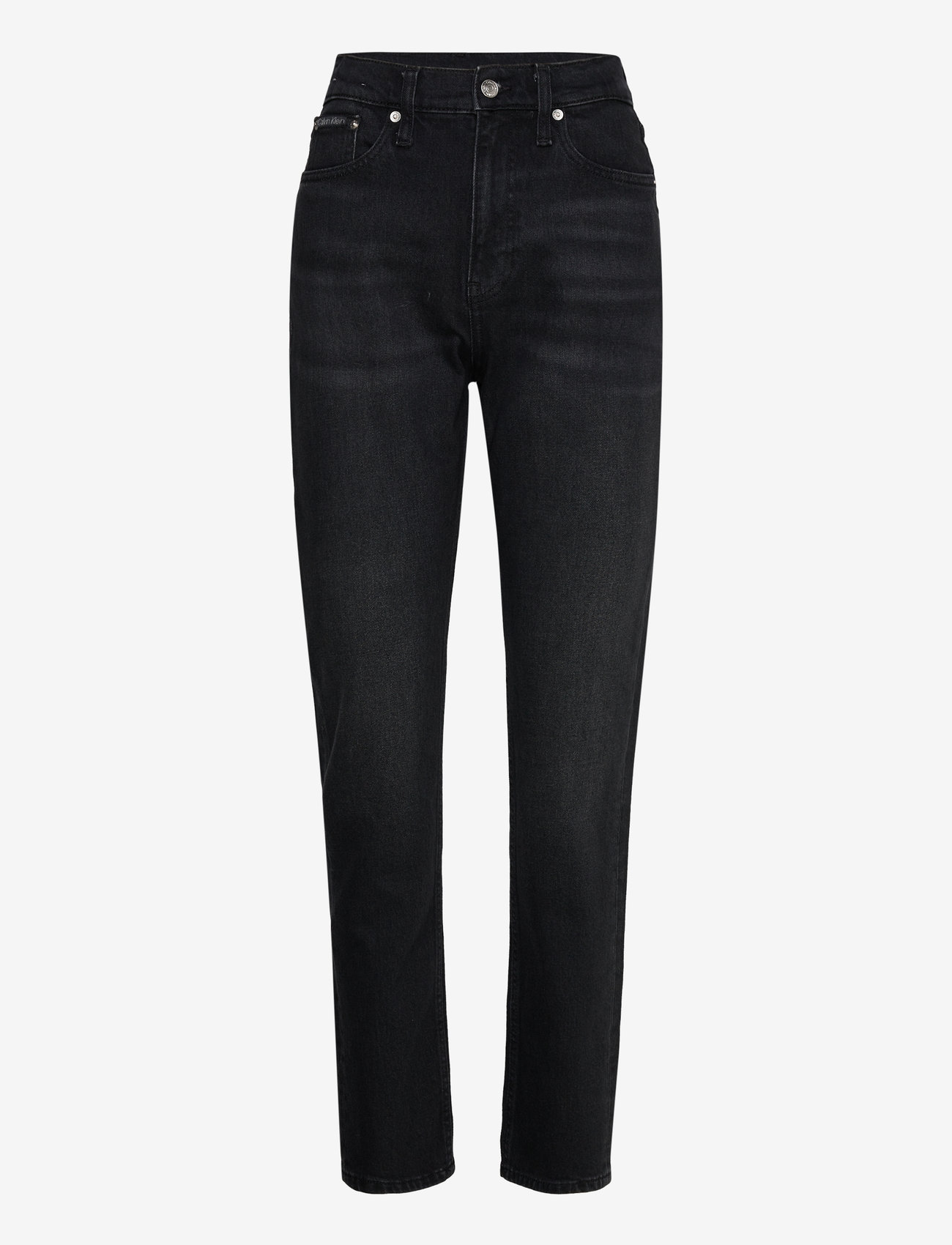 Calvin Klein Jeans - AUTHENTIC SLIM STRAIGHT - slim fit jeans - denim black - 1