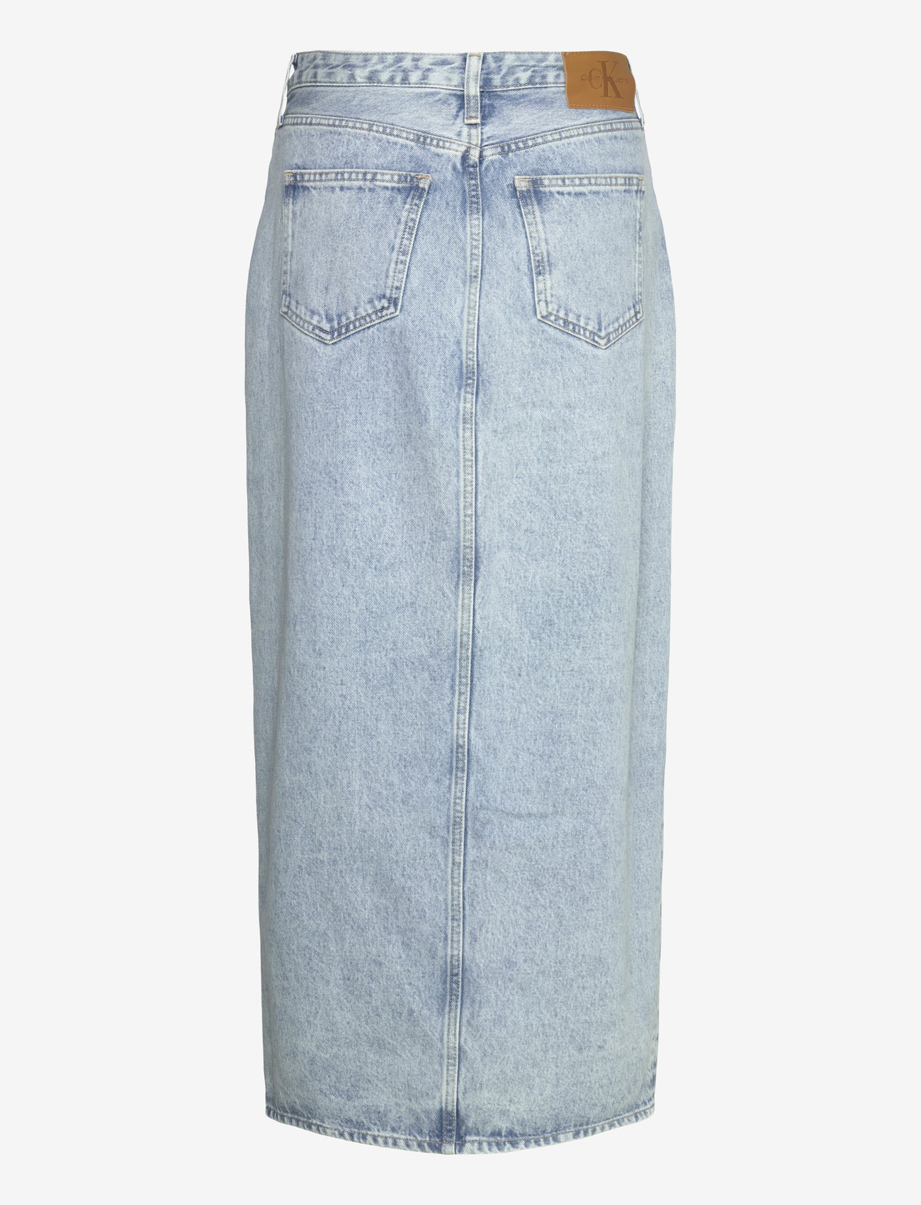 Calvin Klein Jeans - MAXI DENIM SKIRT - jeansröcke - denim light - 2