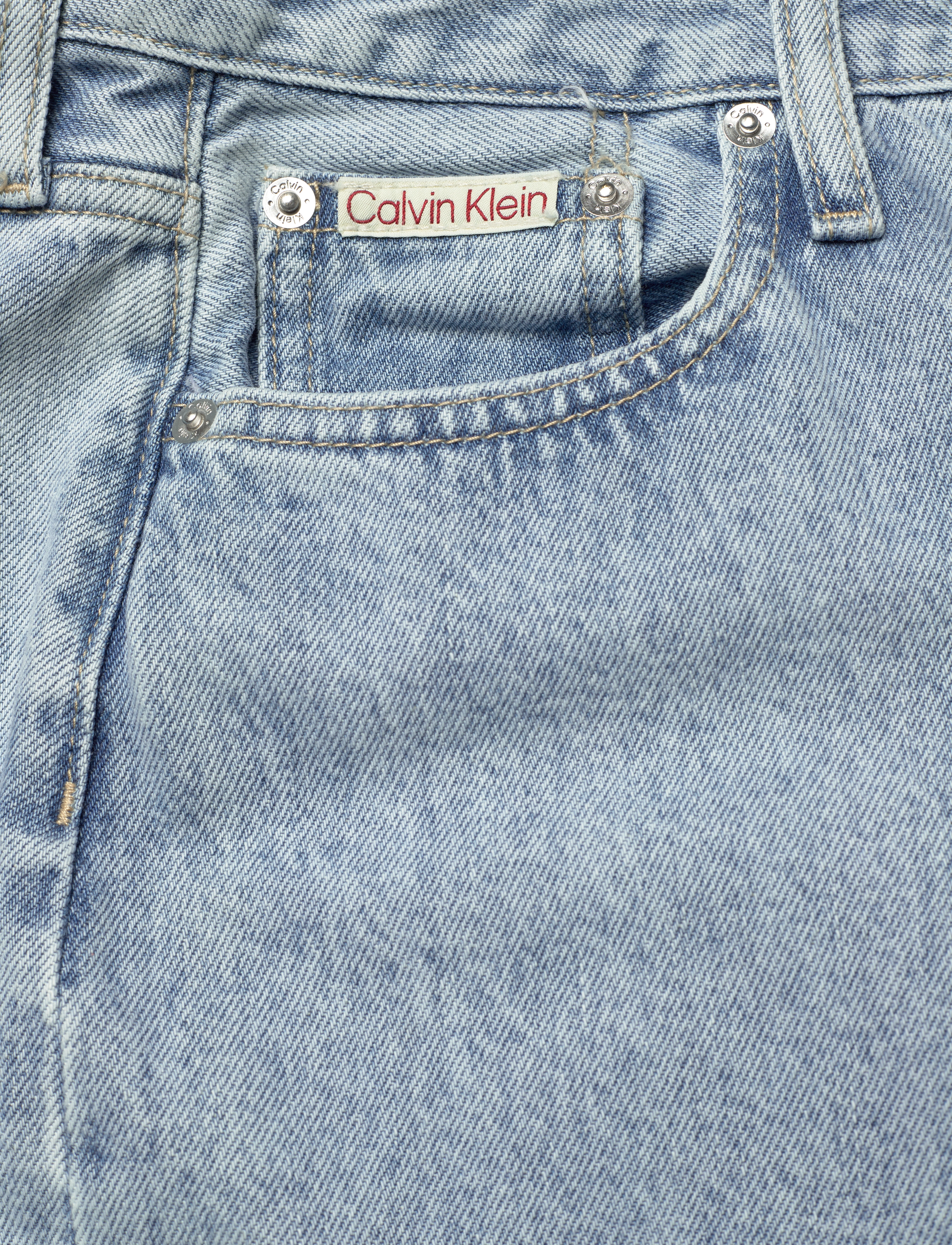 Calvin Klein Jeans - MAXI DENIM SKIRT - denimnederdele - denim light - 3