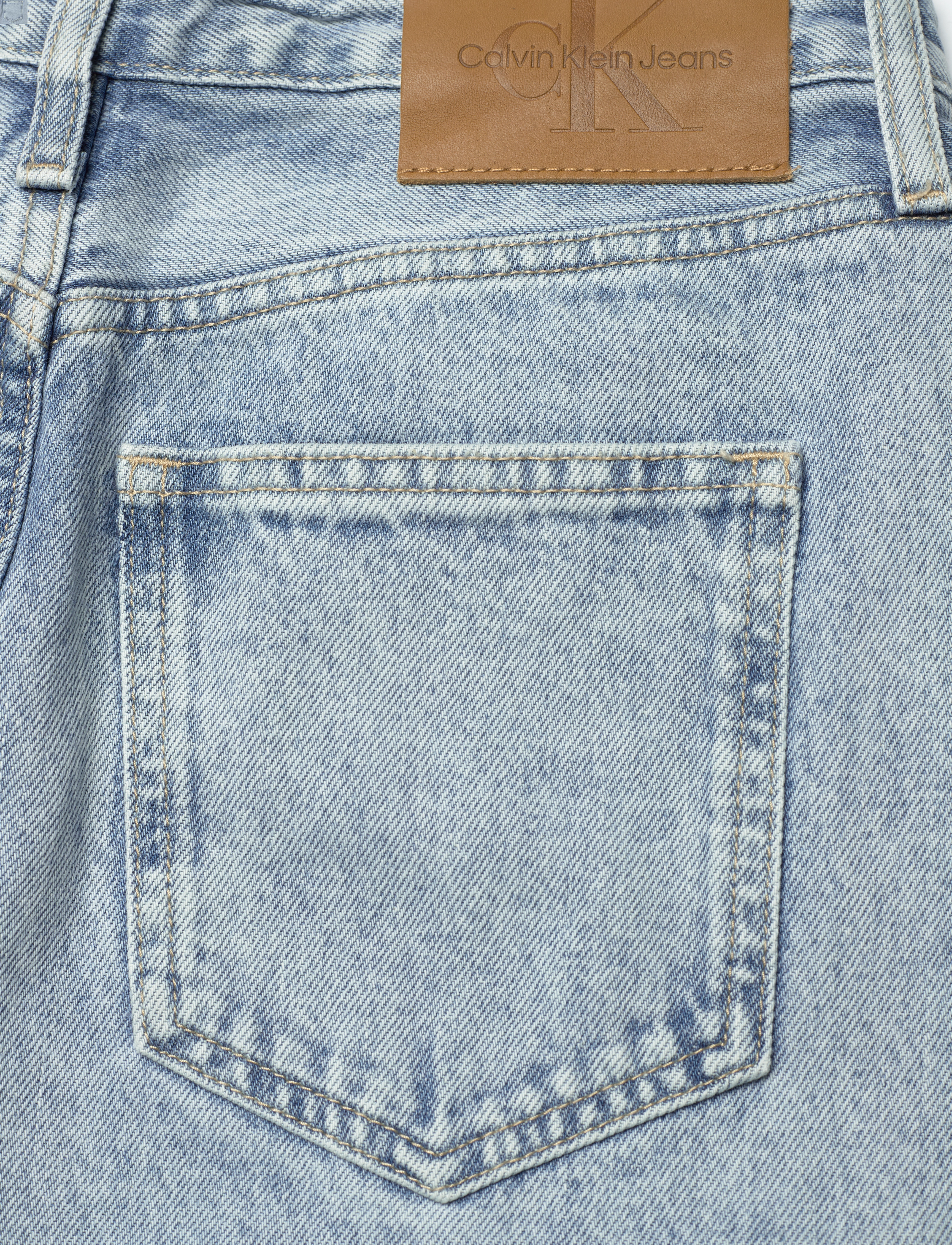 Calvin Klein Jeans - MAXI DENIM SKIRT - denimnederdele - denim light - 5