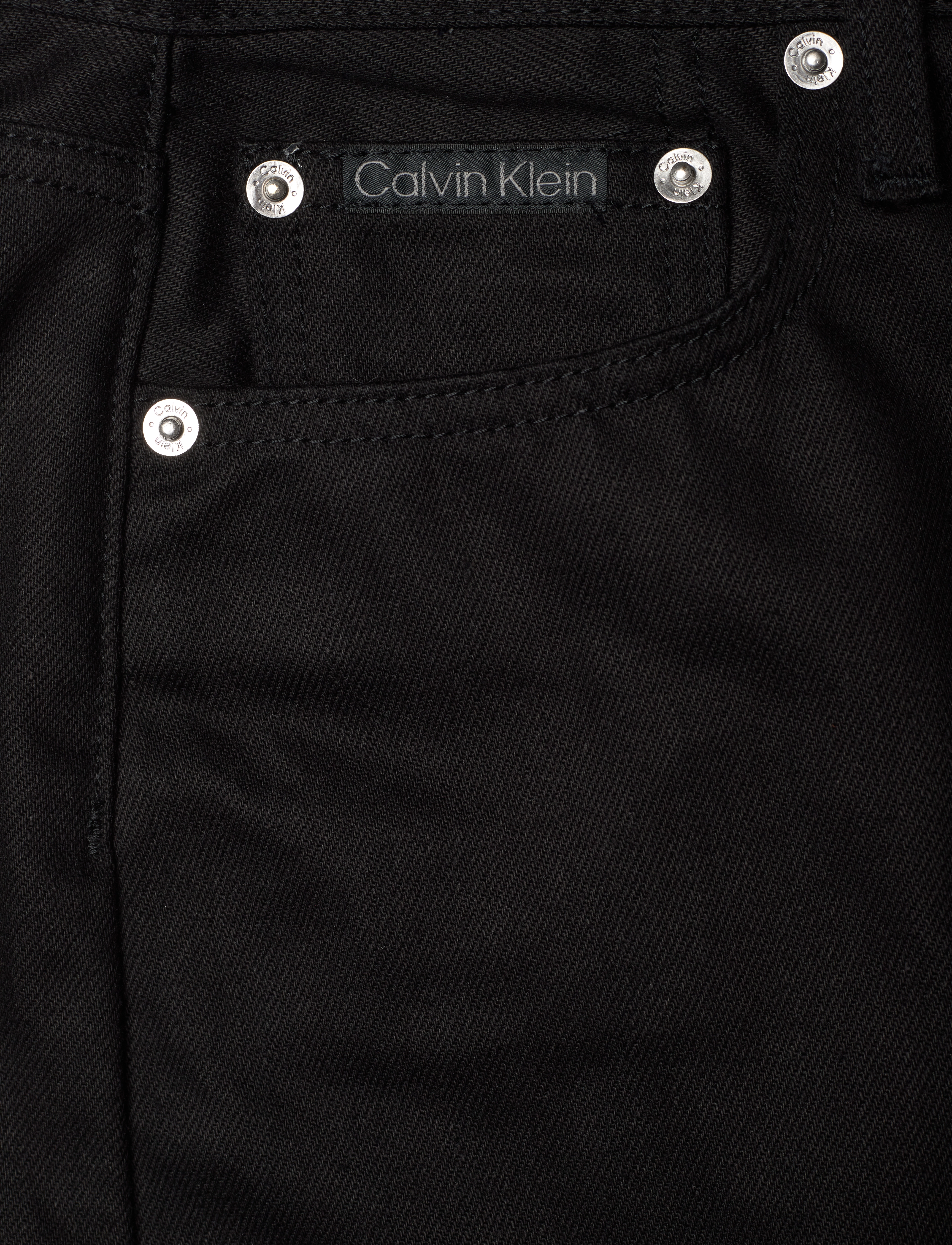 Calvin Klein Jeans - MAXI DENIM SKIRT - jeansröcke - denim black - 3