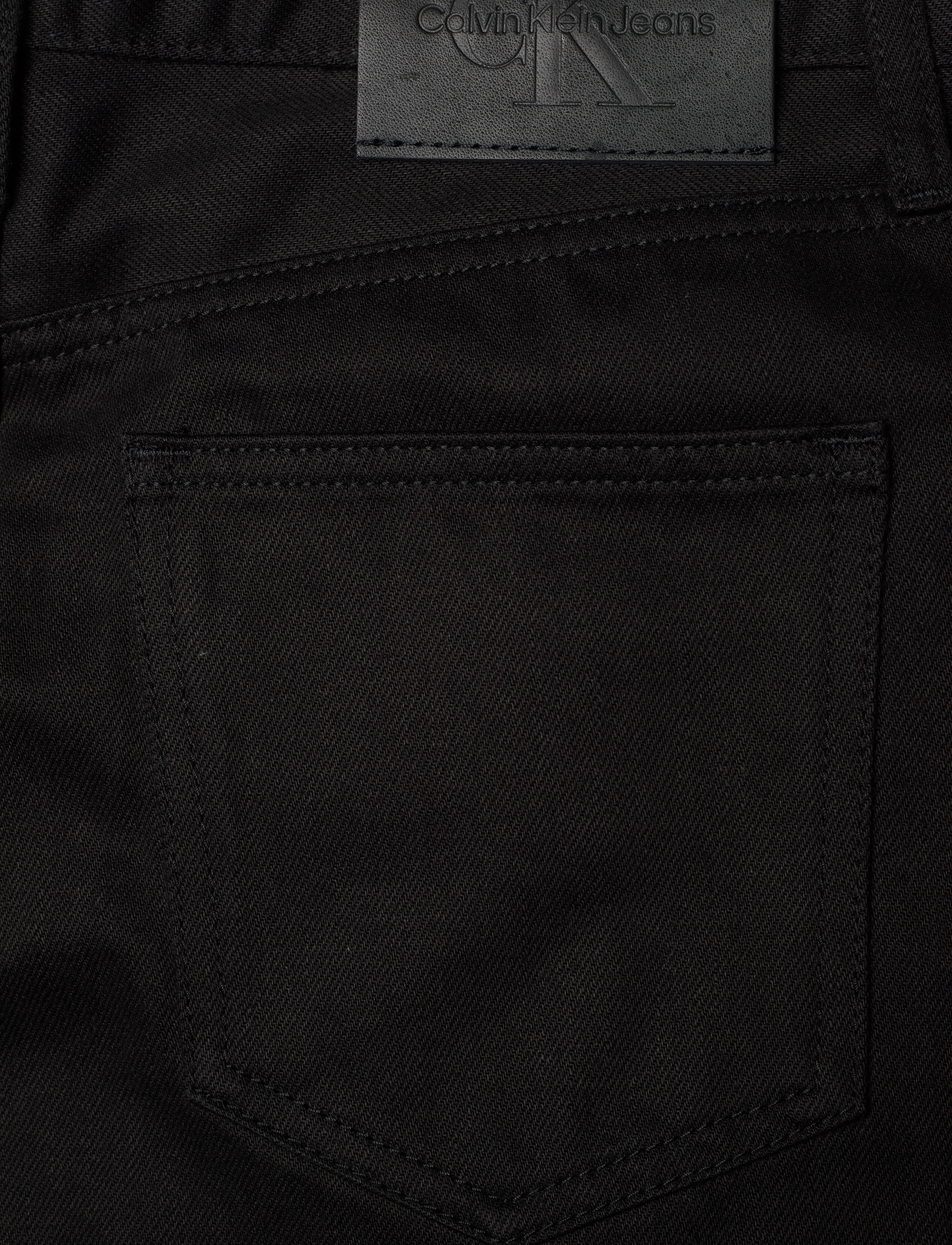 Calvin Klein Jeans - MAXI DENIM SKIRT - jeansröcke - denim black - 5