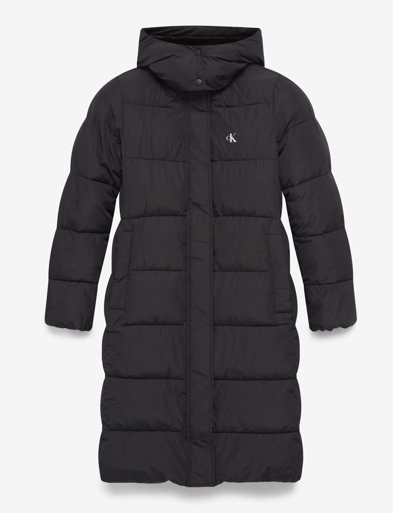Calvin Klein Jeans Monologo Non Down Long Puffer 165 Buy