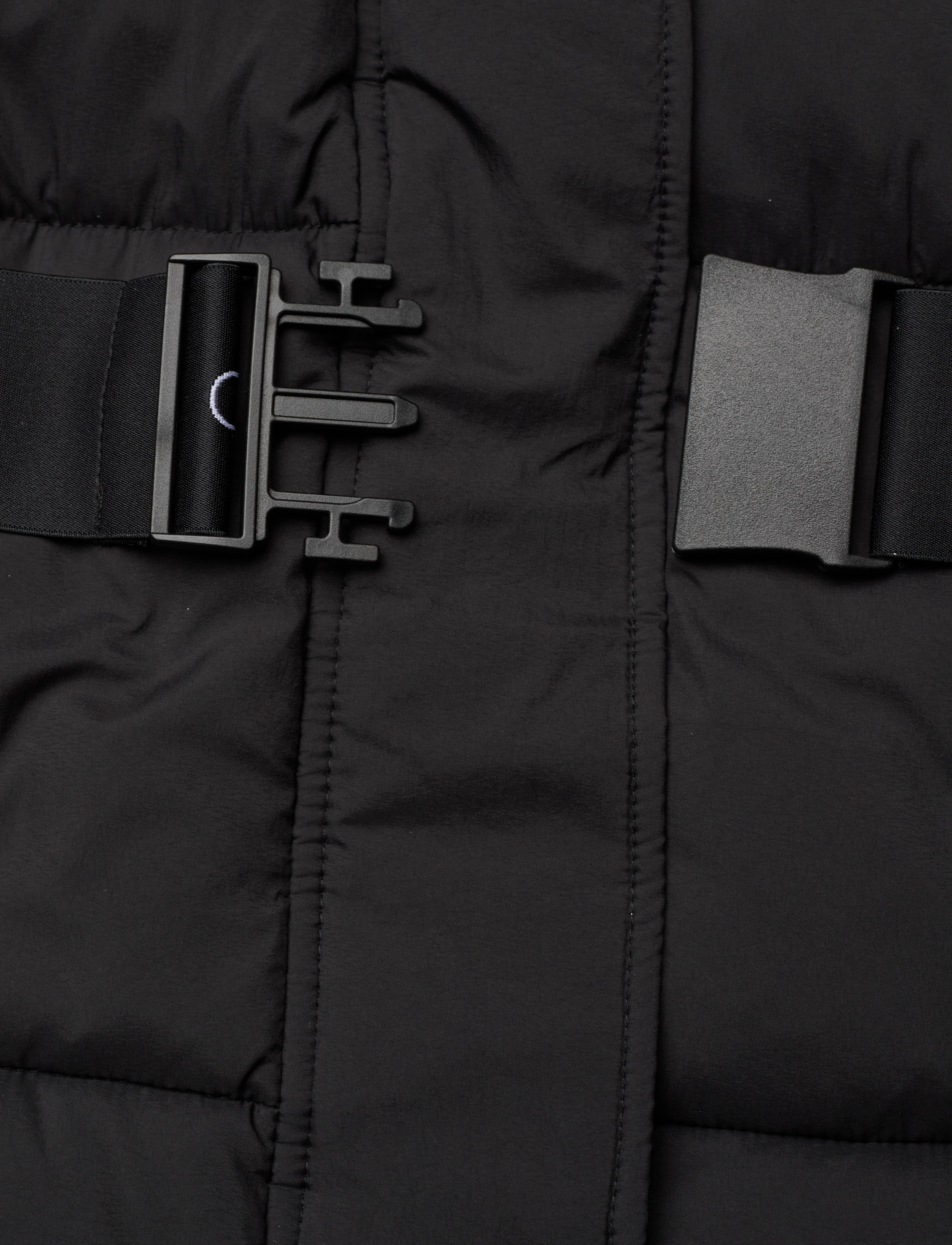 Calvin Klein Jeans - LOGO BELT SHORT PUFFER - ck black - 3