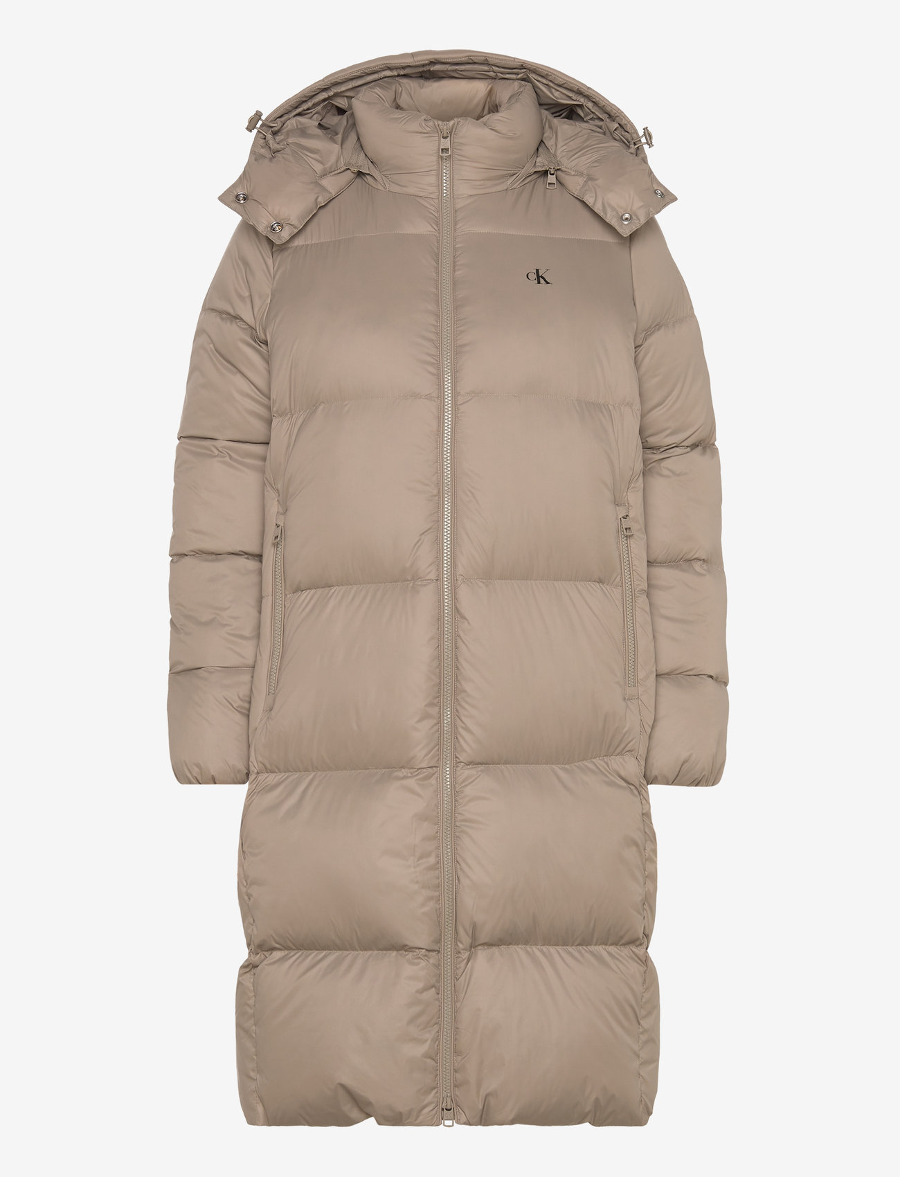Calvin Klein Jeans - DOWN LONG PUFFER - brindle - 0