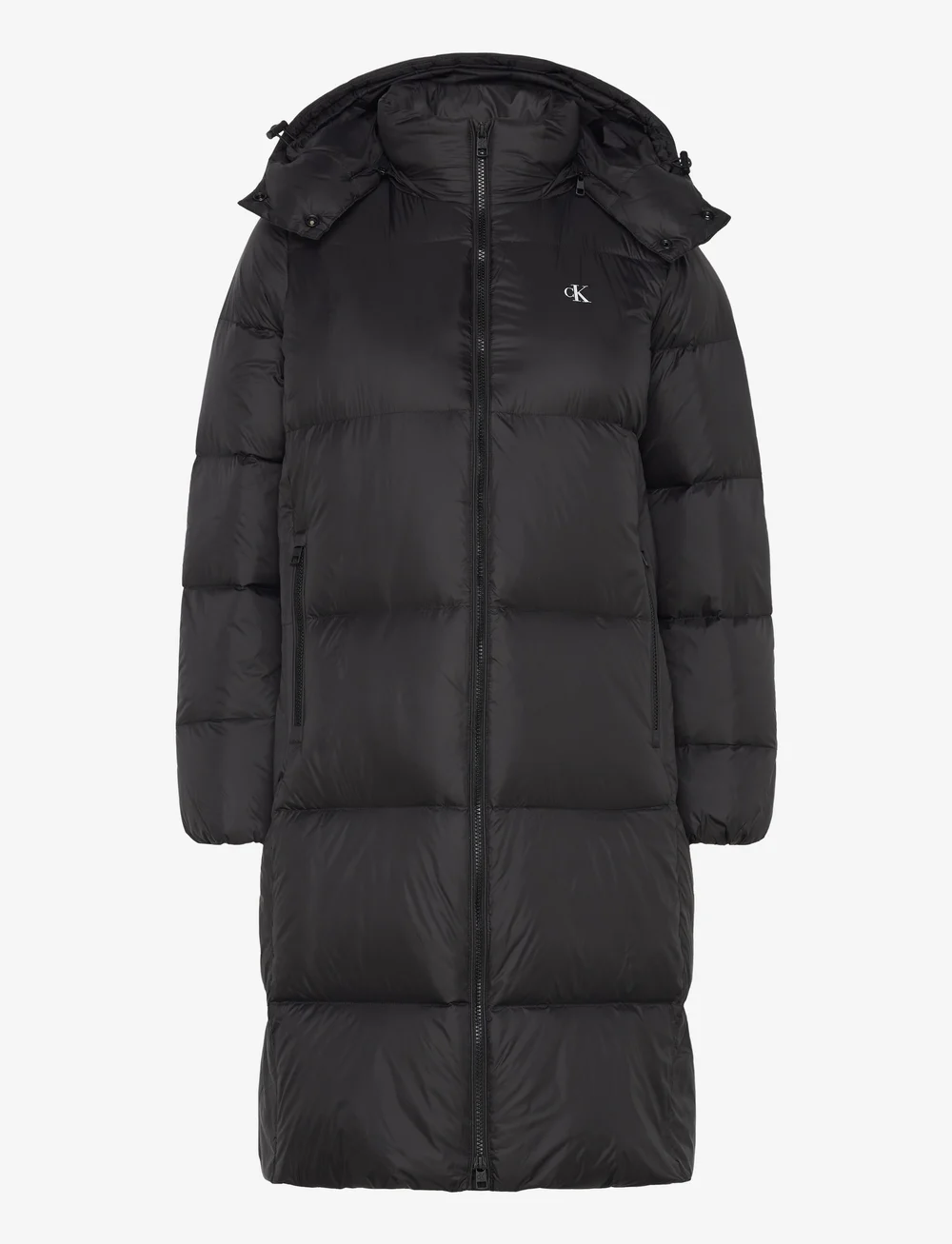 Calvin Klein Jeans - DOWN LONG PUFFER - down coats - ck black - 0
