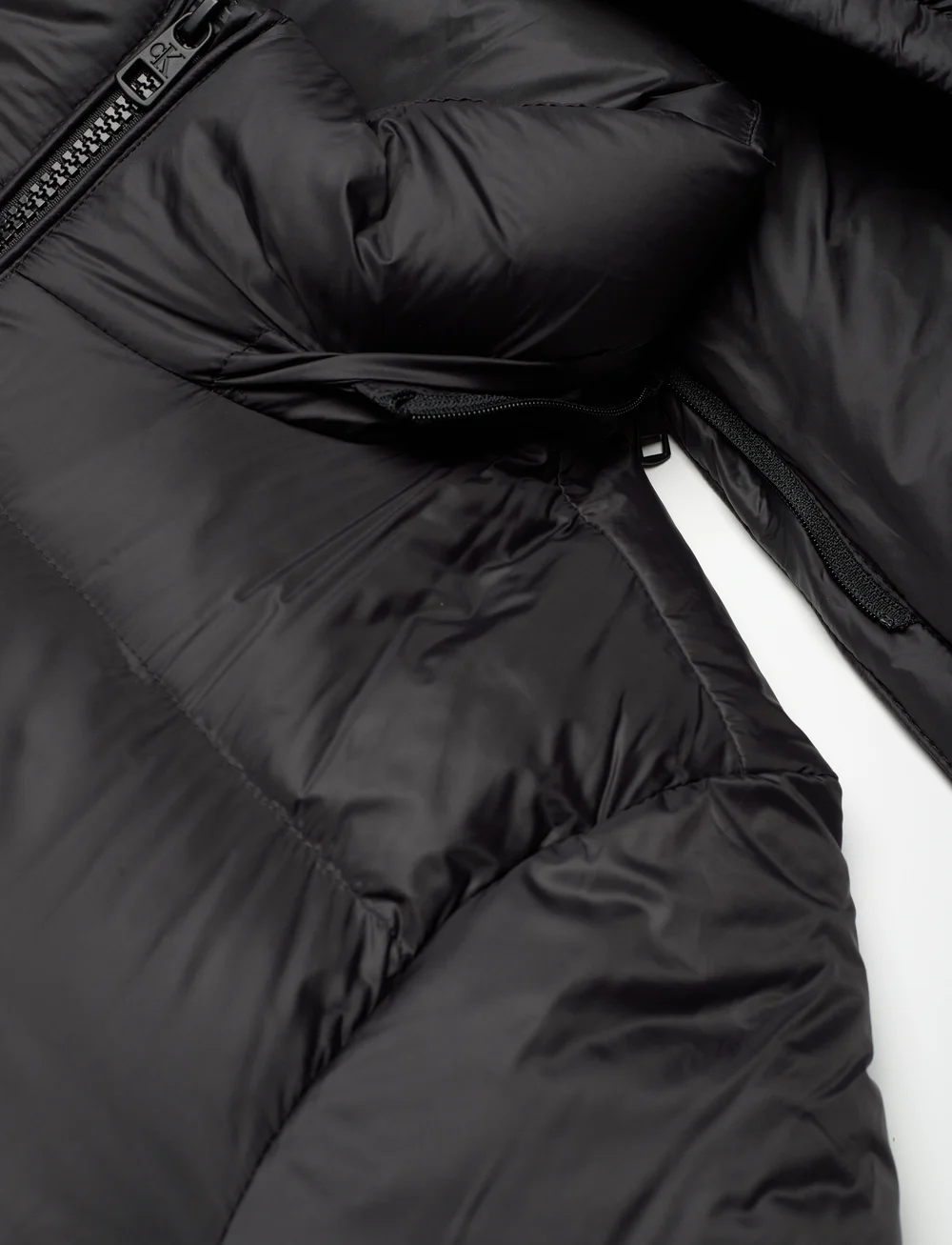 Calvin Klein Jeans - DOWN LONG PUFFER - down coats - ck black - 3