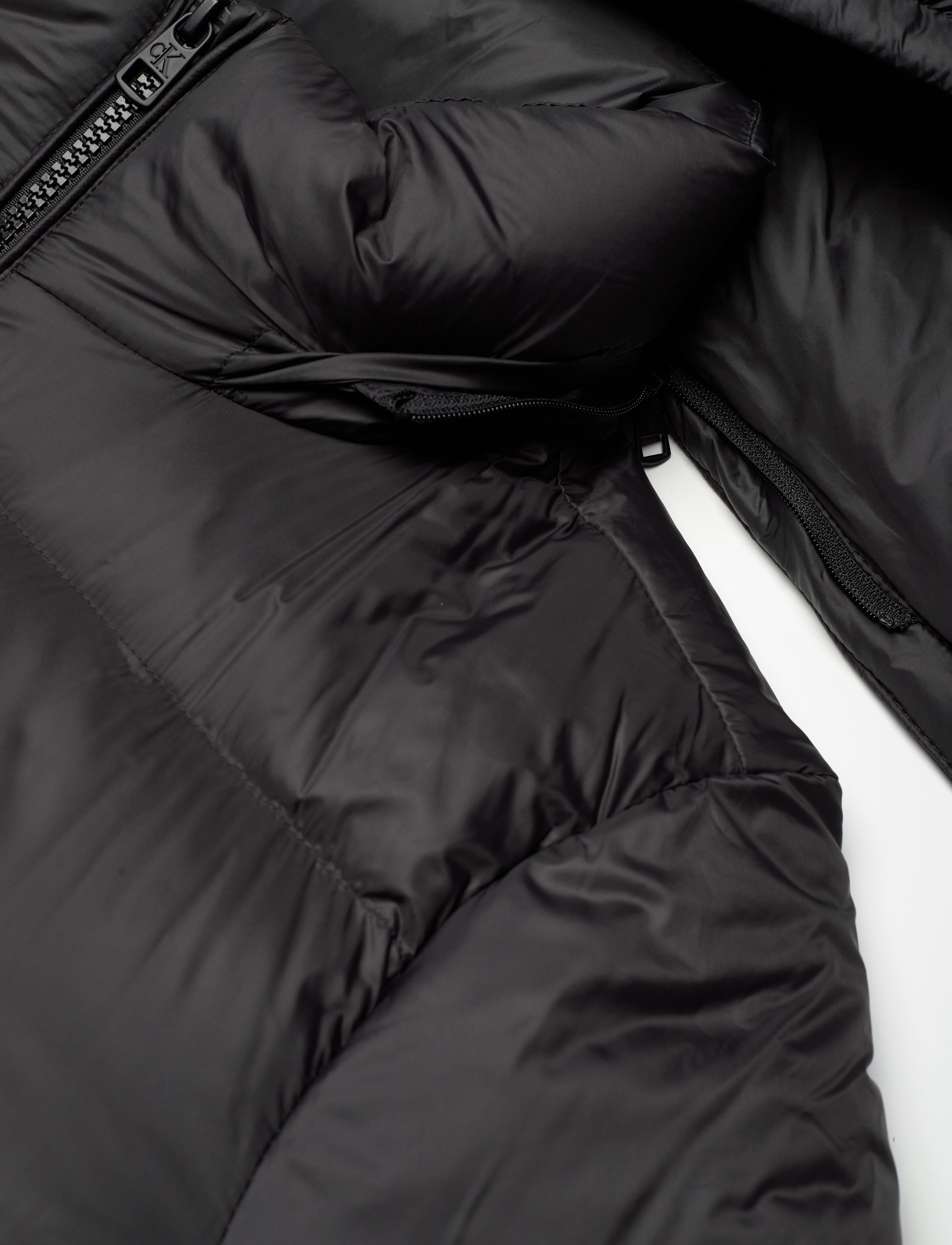 Calvin Klein Jeans - DOWN LONG PUFFER - down- & padded jackets - ck black - 3