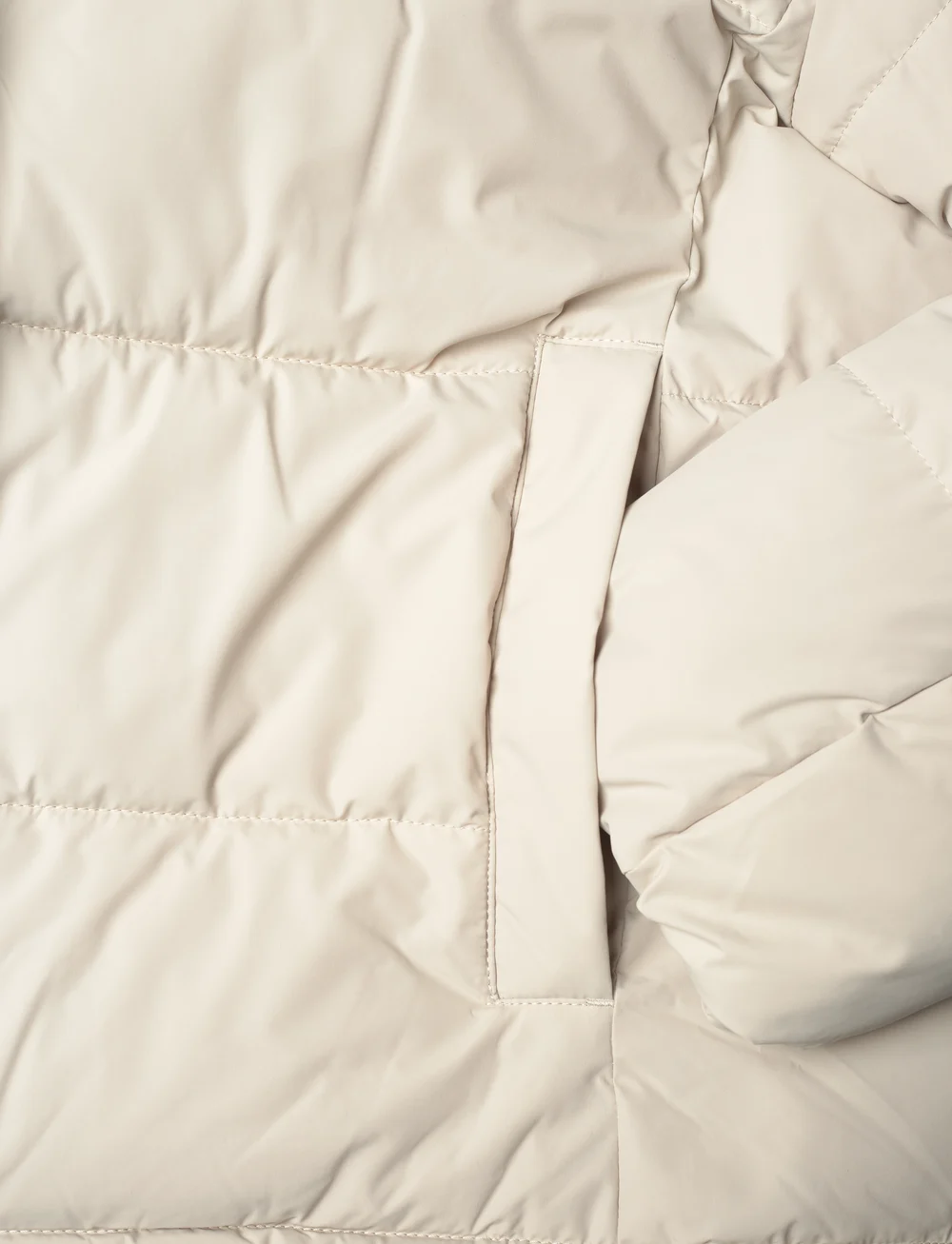 Calvin Klein Jeans - MATTE MONOLOGO ND SHORT PUFFER - down jackets - pelican - 4