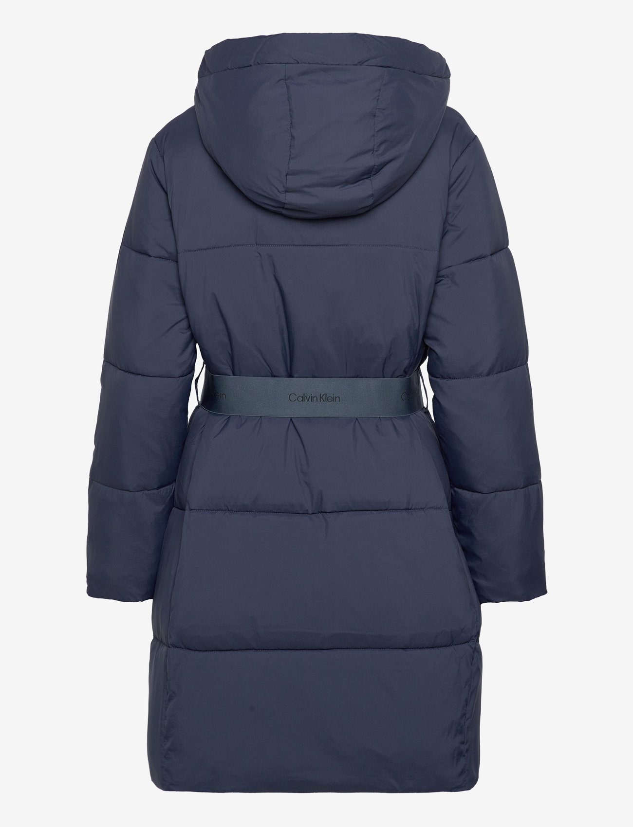 Calvin Klein Jeans - LOGO BELT LONG PUFFER - vinterjackor - ink - 2