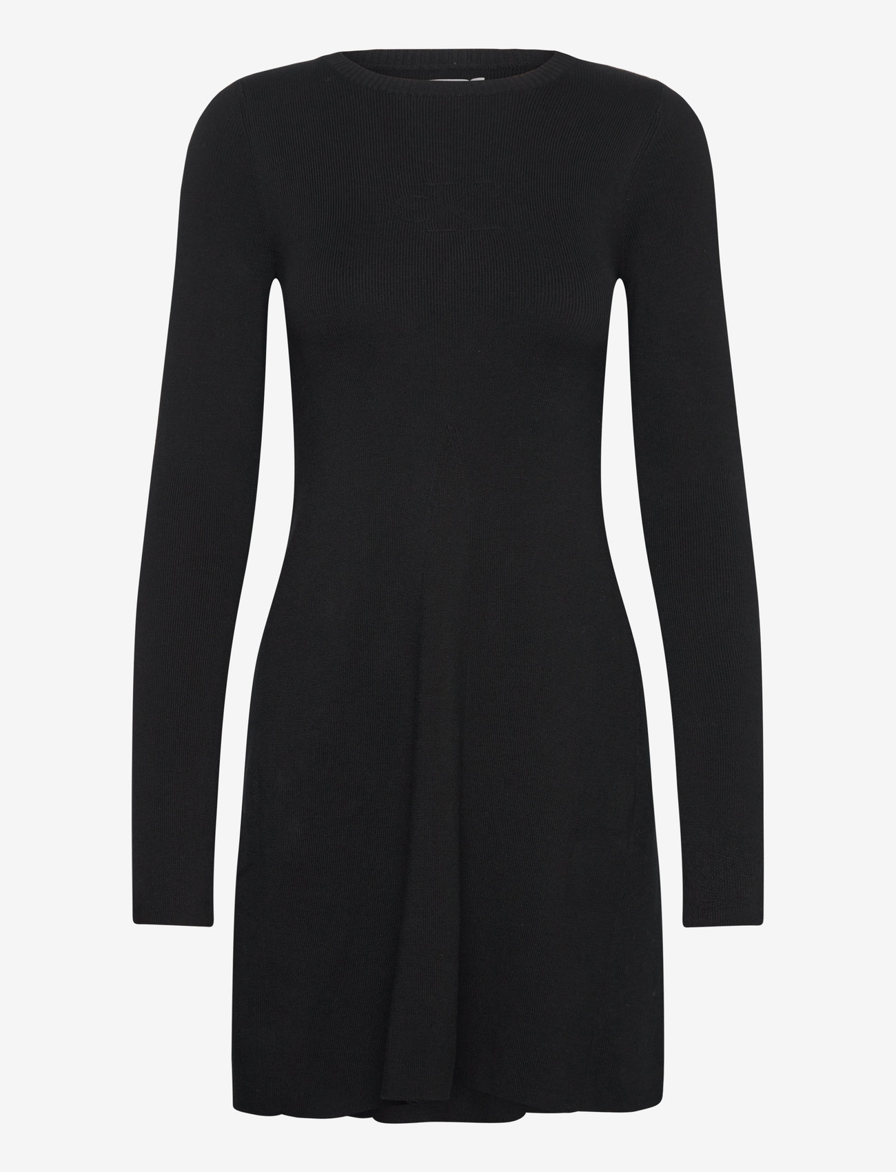 Calvin Klein Jeans - CK INTARSIA SWEATER DRESS - strikkjoler - ck black - 1
