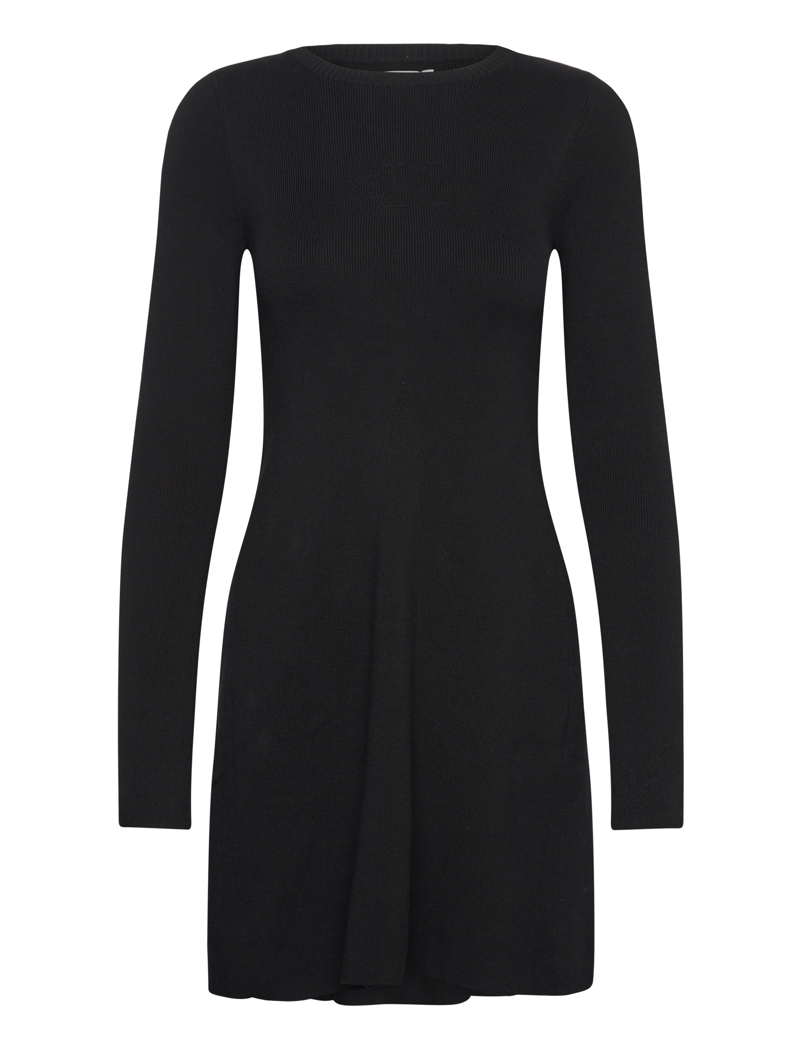 Calvin Klein Jeans CK INTARSIA SWEATER DRESS - Kleidung - CK BLACK / black