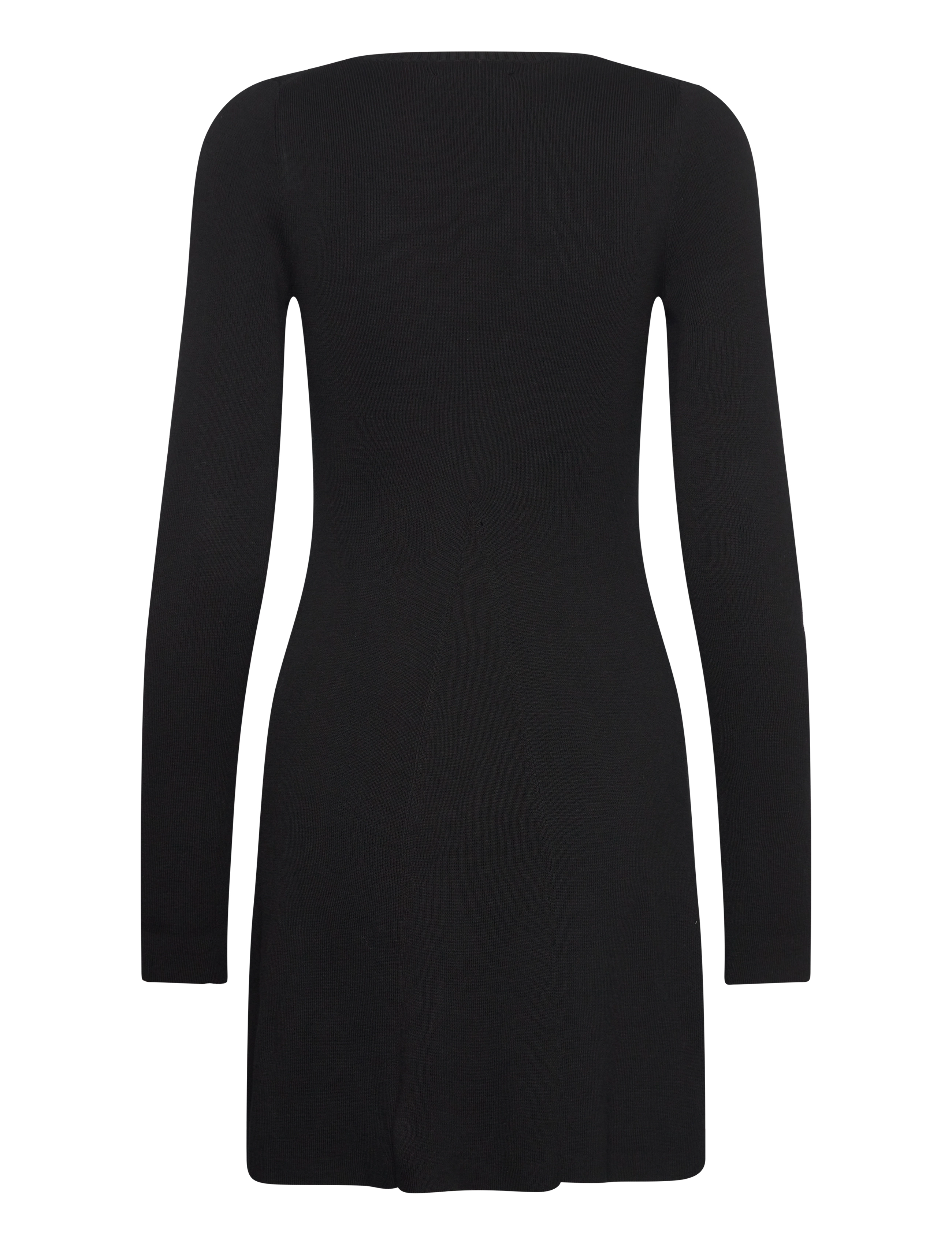 Calvin Klein Jeans - CK INTARSIA SWEATER DRESS - stickade klänningar - ck black - 2