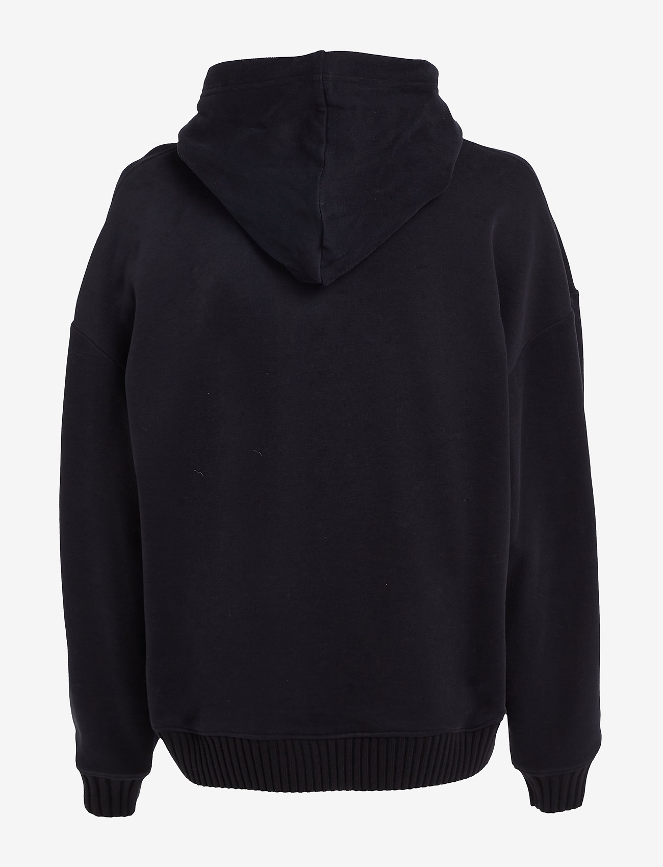 Calvin Klein Jeans - WOVEN LABEL PEACHED HOODIE - hoodies - ck black - 5