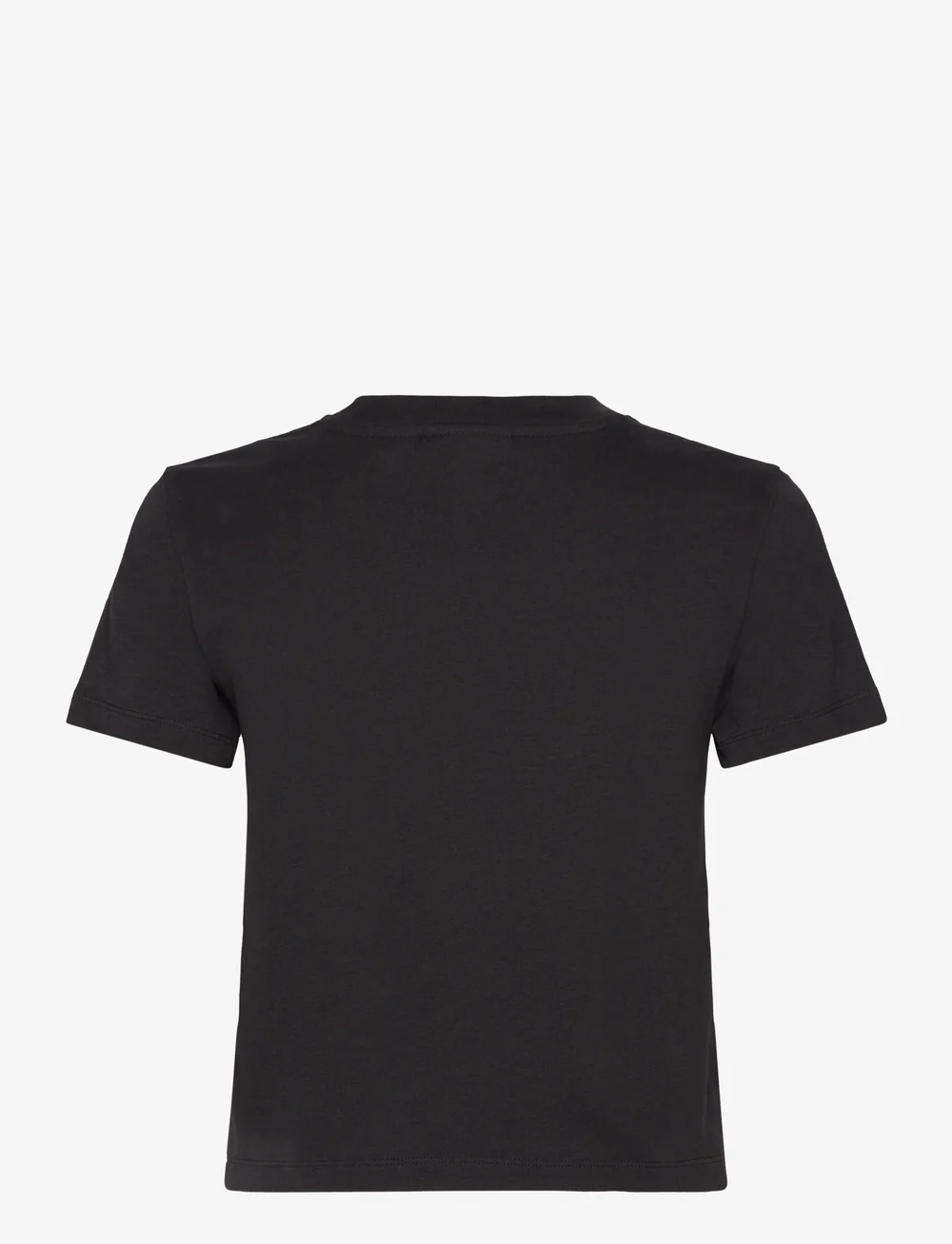 Calvin Klein Jeans - WOVEN LABEL PEACHED BABY TEE - t-shirts - ck black - 2
