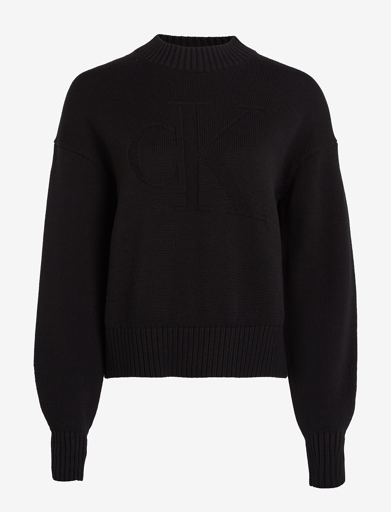 Calvin Klein Jeans - CK INTARSIA LOOSE SWEATER - ck black - 1