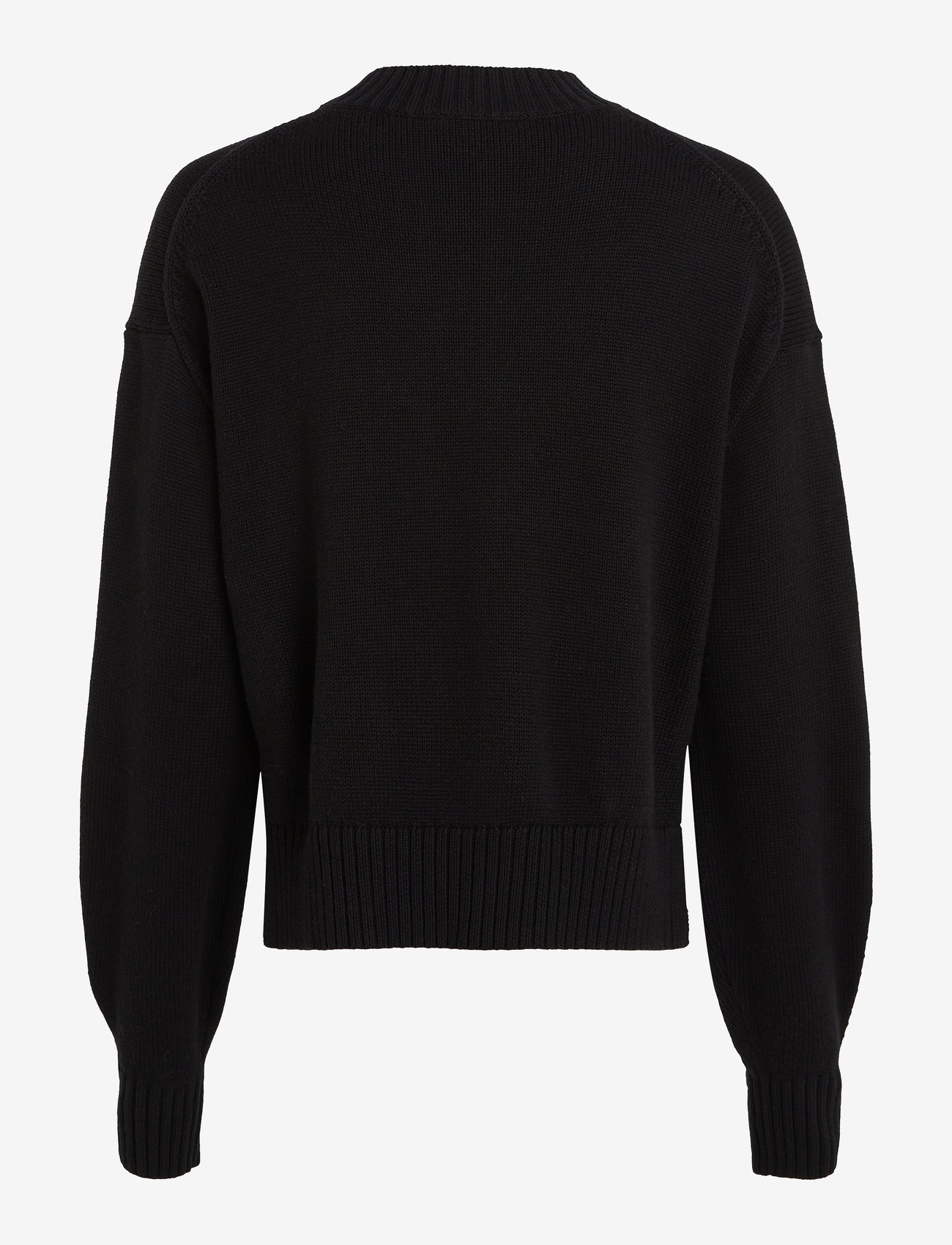Calvin Klein Jeans - CK INTARSIA LOOSE SWEATER - ck black - 5