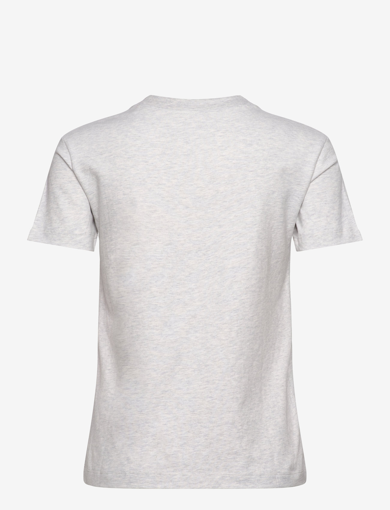 Calvin Klein Jeans - CHENILLE MONOLOGO REGULAR TEE - t-shirts - ivory grey heather - 2