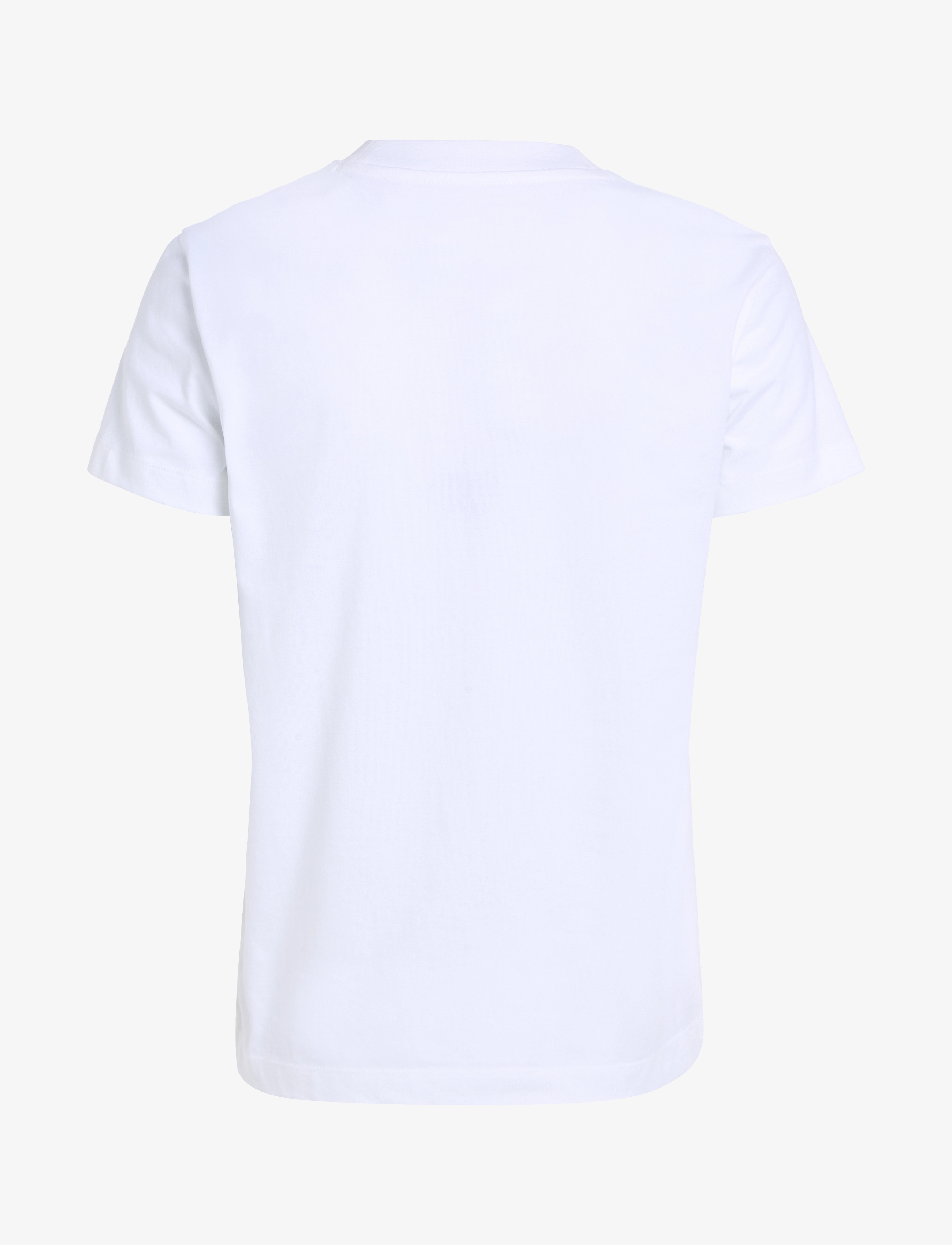 Calvin Klein Jeans - EMBROIDERED CK REGULAR TEE - bright white - 4