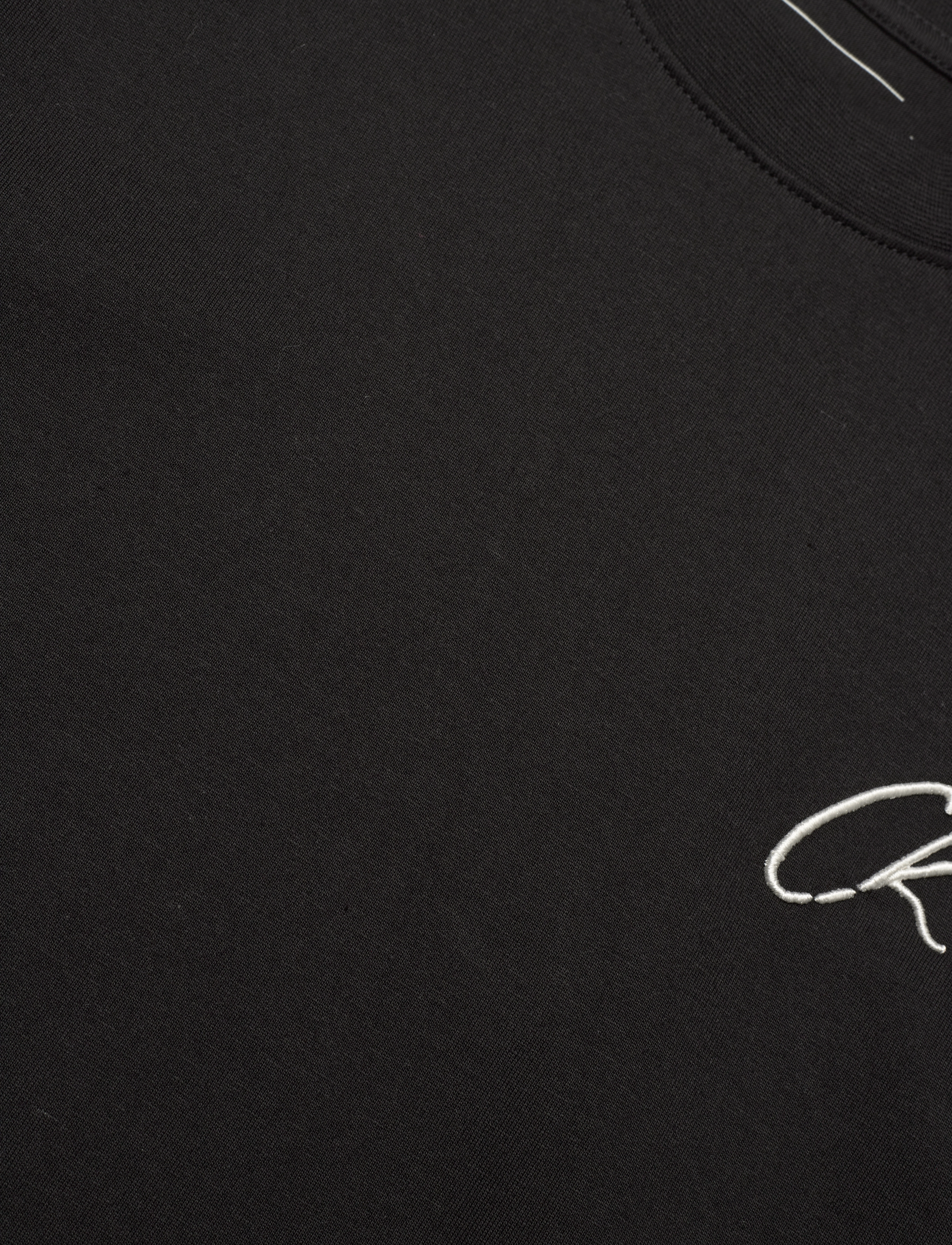 Calvin Klein Jeans - EMBROIDERED CK REGULAR TEE - ck black - 5