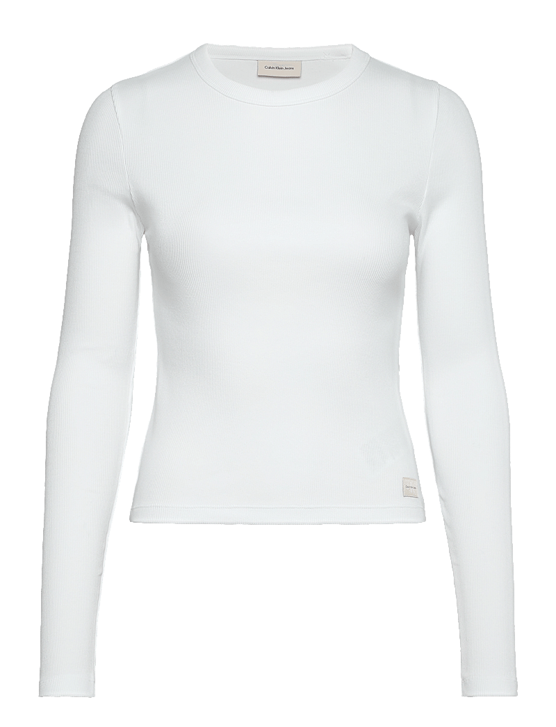 Calvin Klein Jeans Woven Label Rib Long Sleeve (CKJJ20J224454