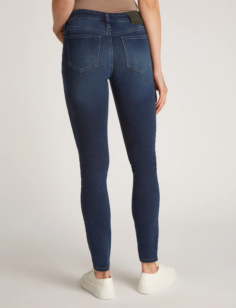 Calvin Klein Jeans - MID RISE SKINNY - skinny jeans - denim black - 3