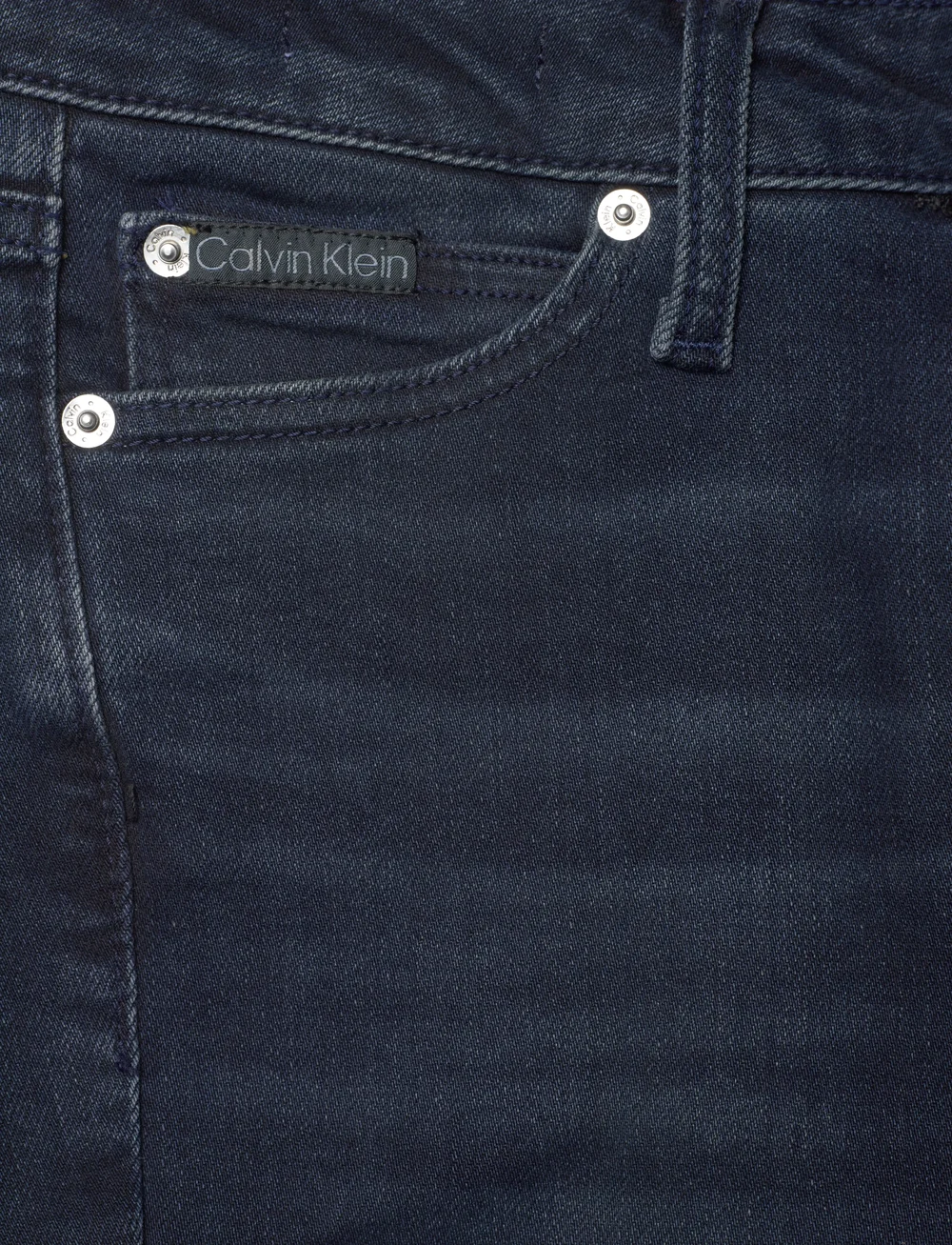 Calvin Klein Jeans - MID RISE SKINNY - skinny jeans - denim black - 5
