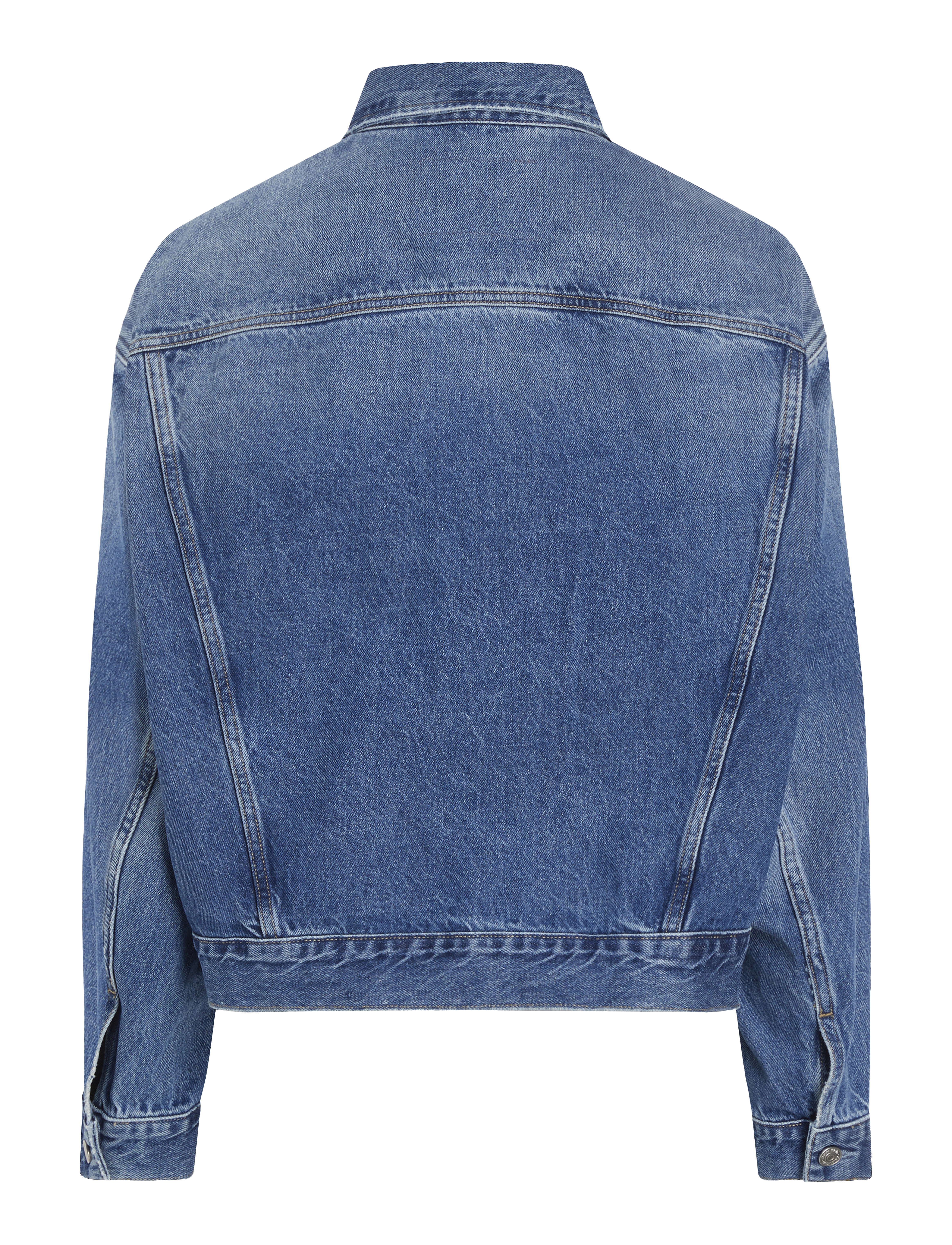 Calvin Klein Jeans - BOXY DENIM JACKET - denim light - 5