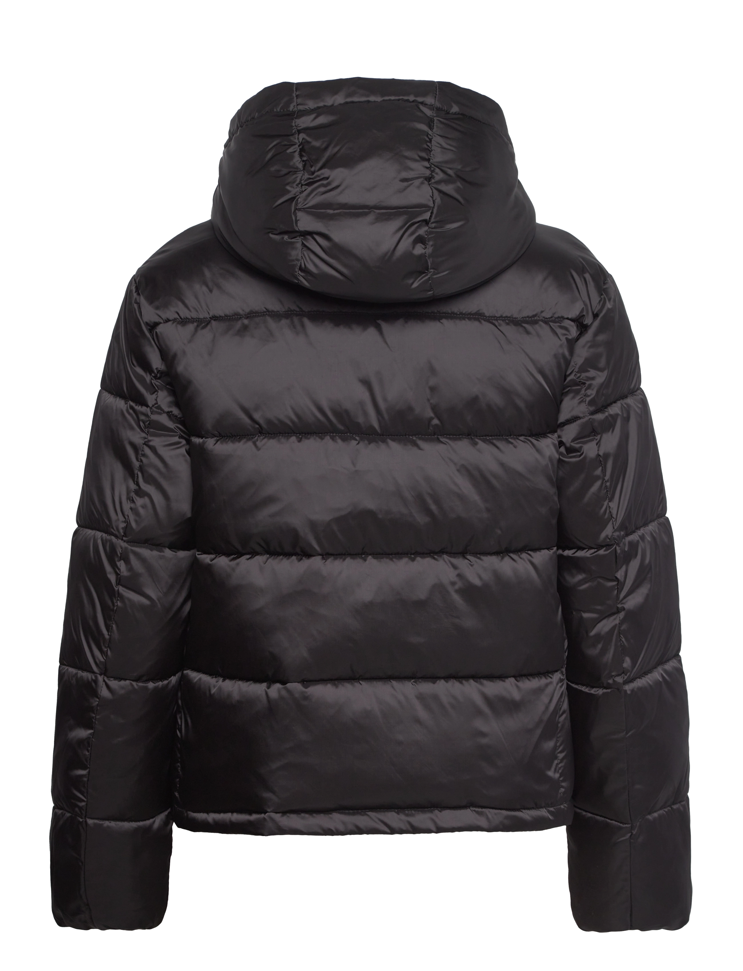 Calvin Klein Jeans - SHINY MONOLOGO ND SHORT PUFFER - ck black - 1