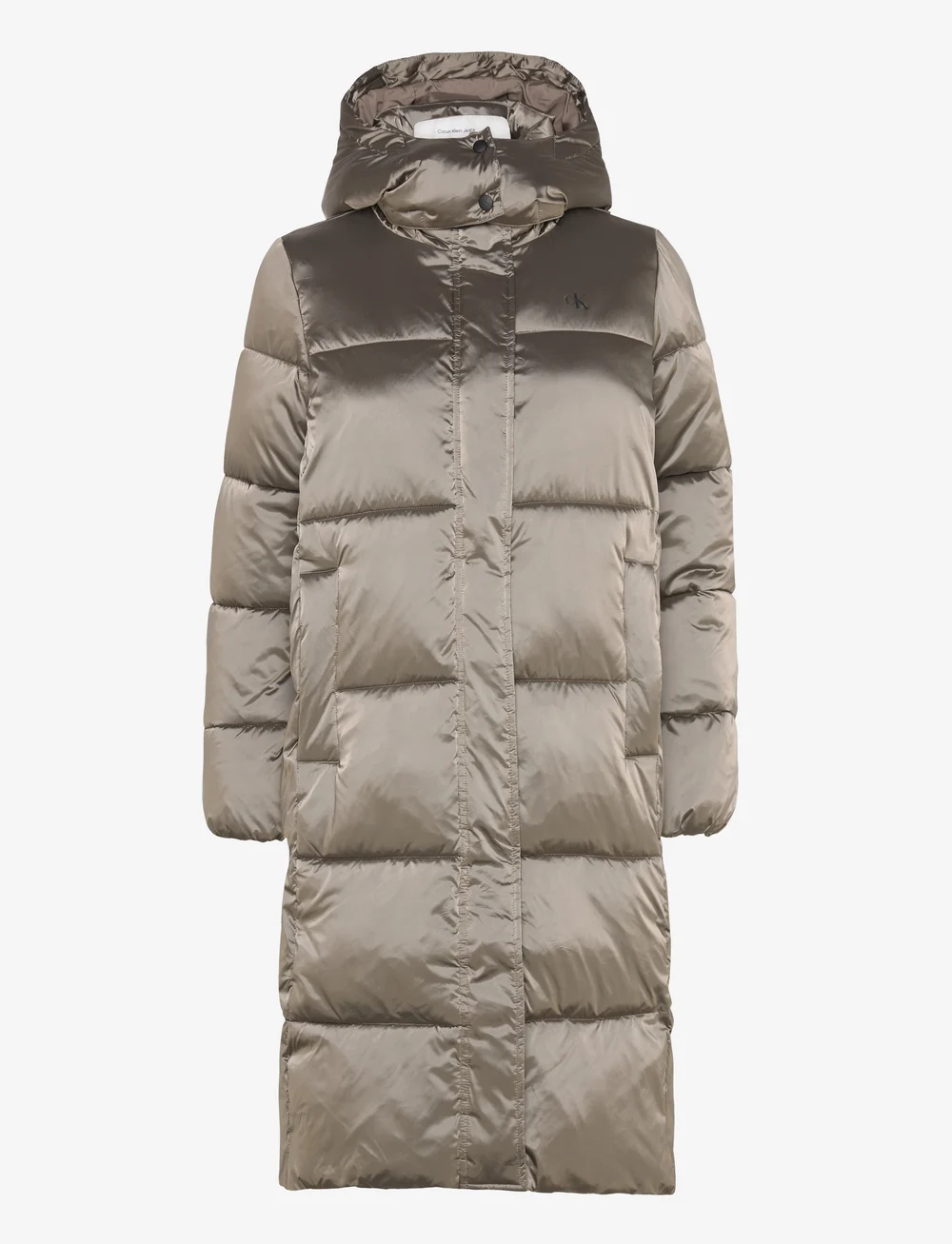 Hooded down parka coat calvin klein sales