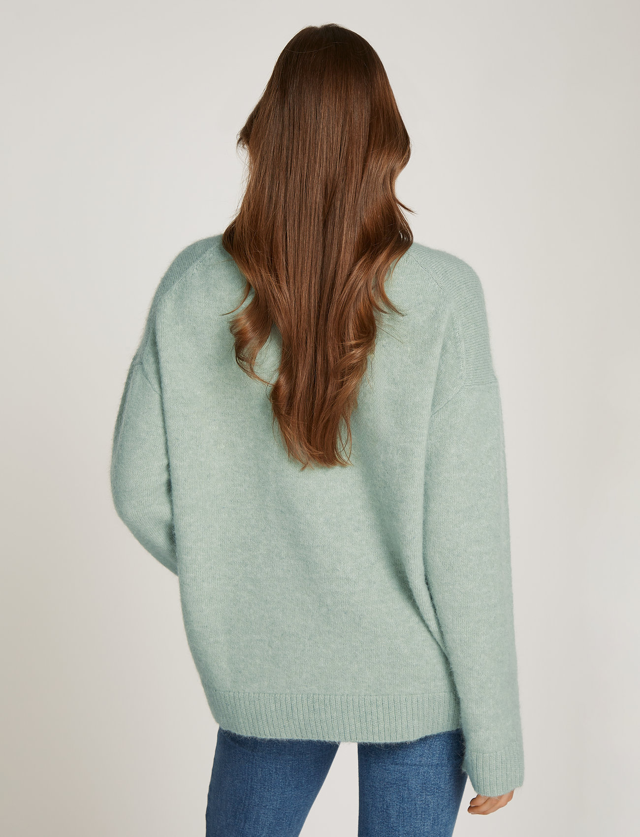 Calvin Klein Jeans - TEXTURED LOOSE SWEATER - jadeite - 4