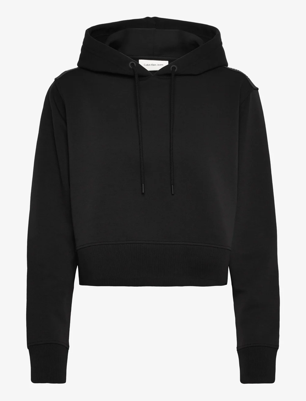 Calvin Klein Jeans - LOGO ELASTIC HOODIE - hoodies - ck black - 1