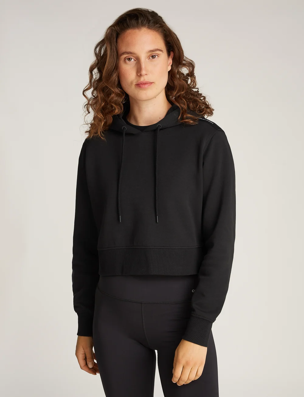 Calvin Klein Jeans - LOGO ELASTIC HOODIE - hoodies - ck black - 5