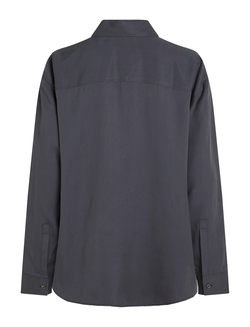 Calvin Klein Jeans - LYOCELL LONG DAD SHIRT - langærmede skjorter - india ink - 4