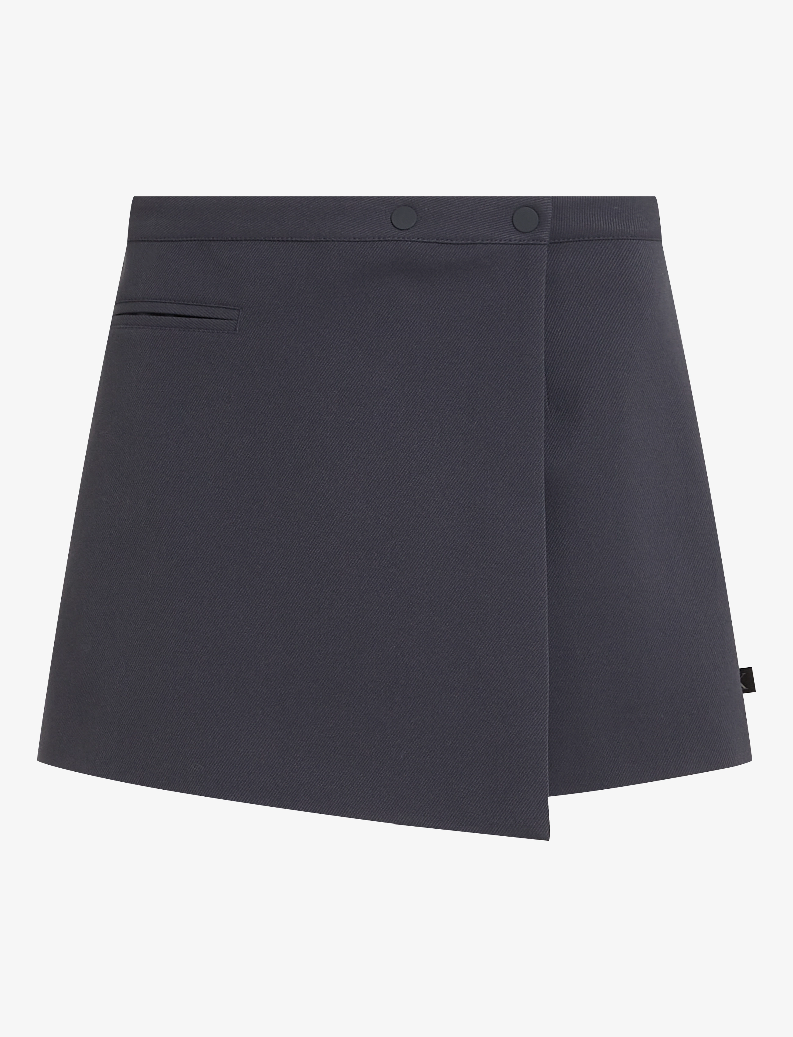 Calvin Klein Jeans WRAP SKIRT - Slå-om-nederdele - INDIA INK / navy