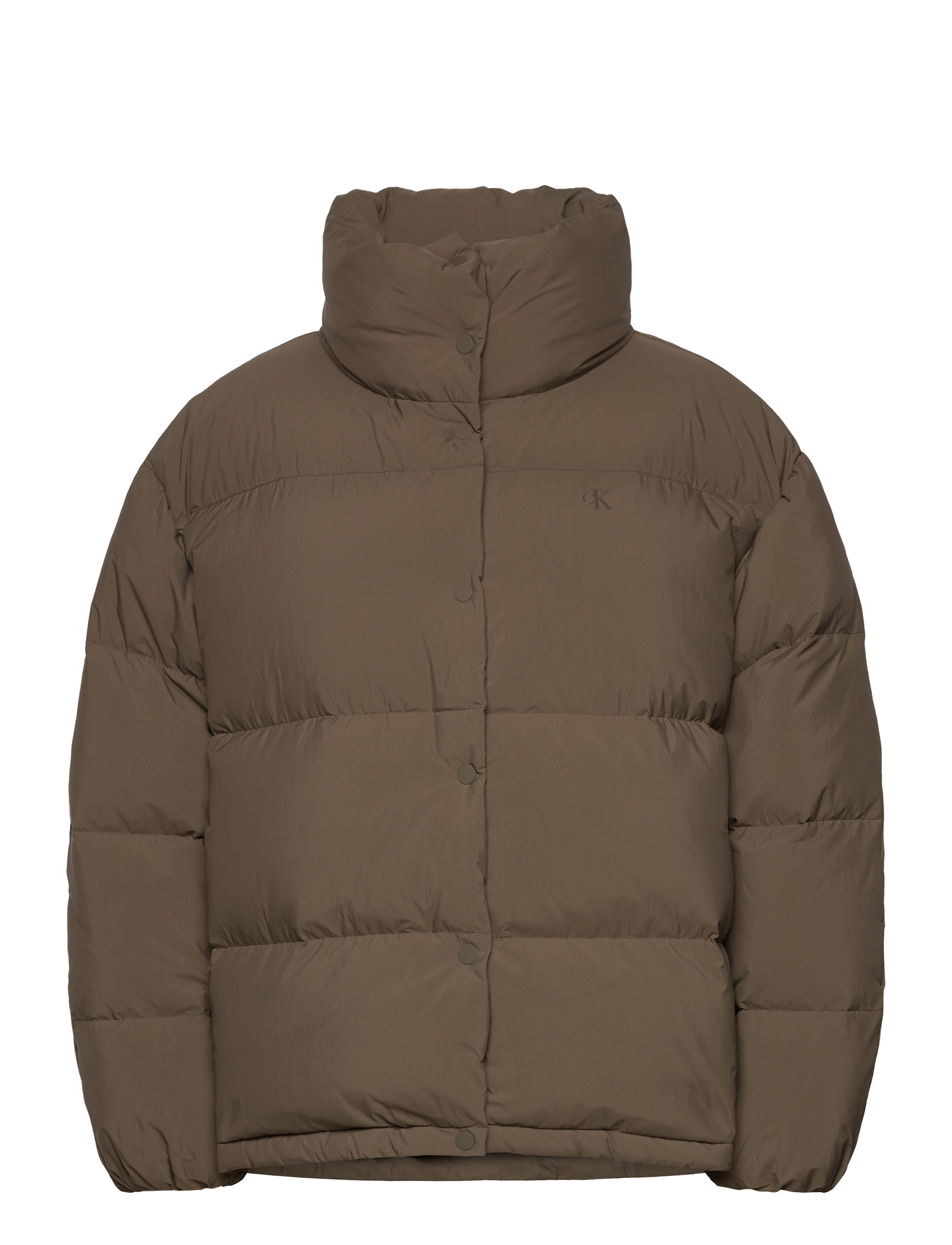 Calvin Klein Jeans RELAXED PUFFER - Jackor & Kappor - TARMAC / brown