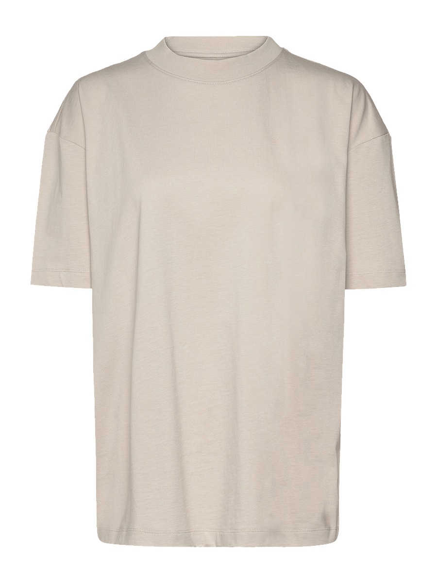 Calvin Klein Jeans - BACK GRAPHIC BOYFRIEND TEE - moonbeam - 1