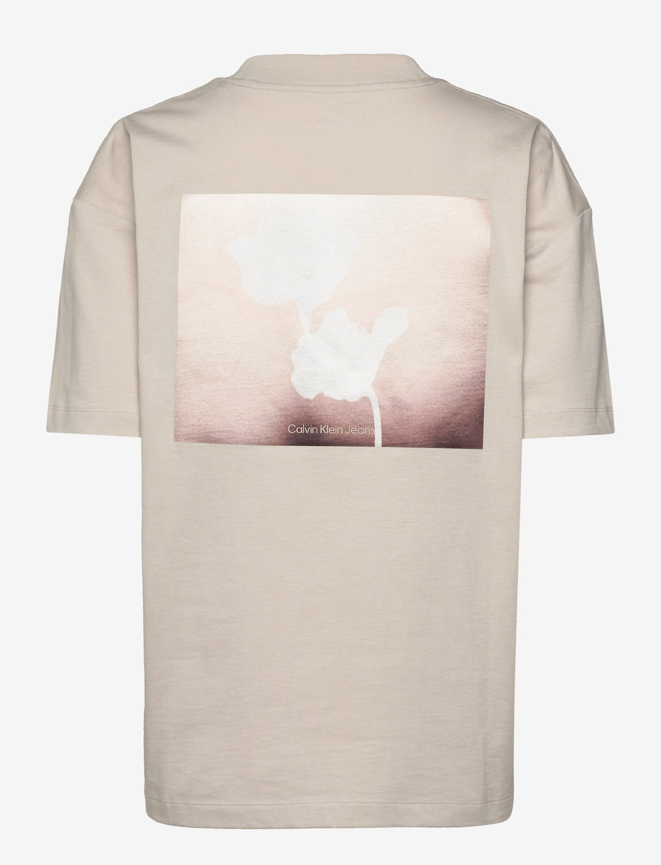Calvin Klein Jeans - BACK GRAPHIC BOYFRIEND TEE - t-shirts - moonbeam - 2