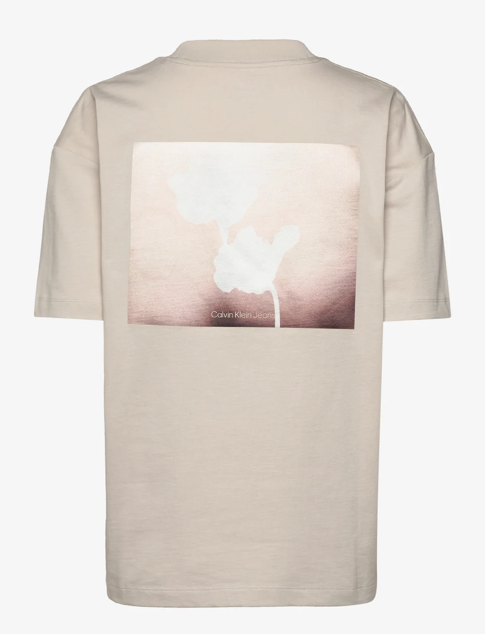 Calvin Klein Jeans - BACK GRAPHIC BOYFRIEND TEE - t-shirts - moonbeam - 2