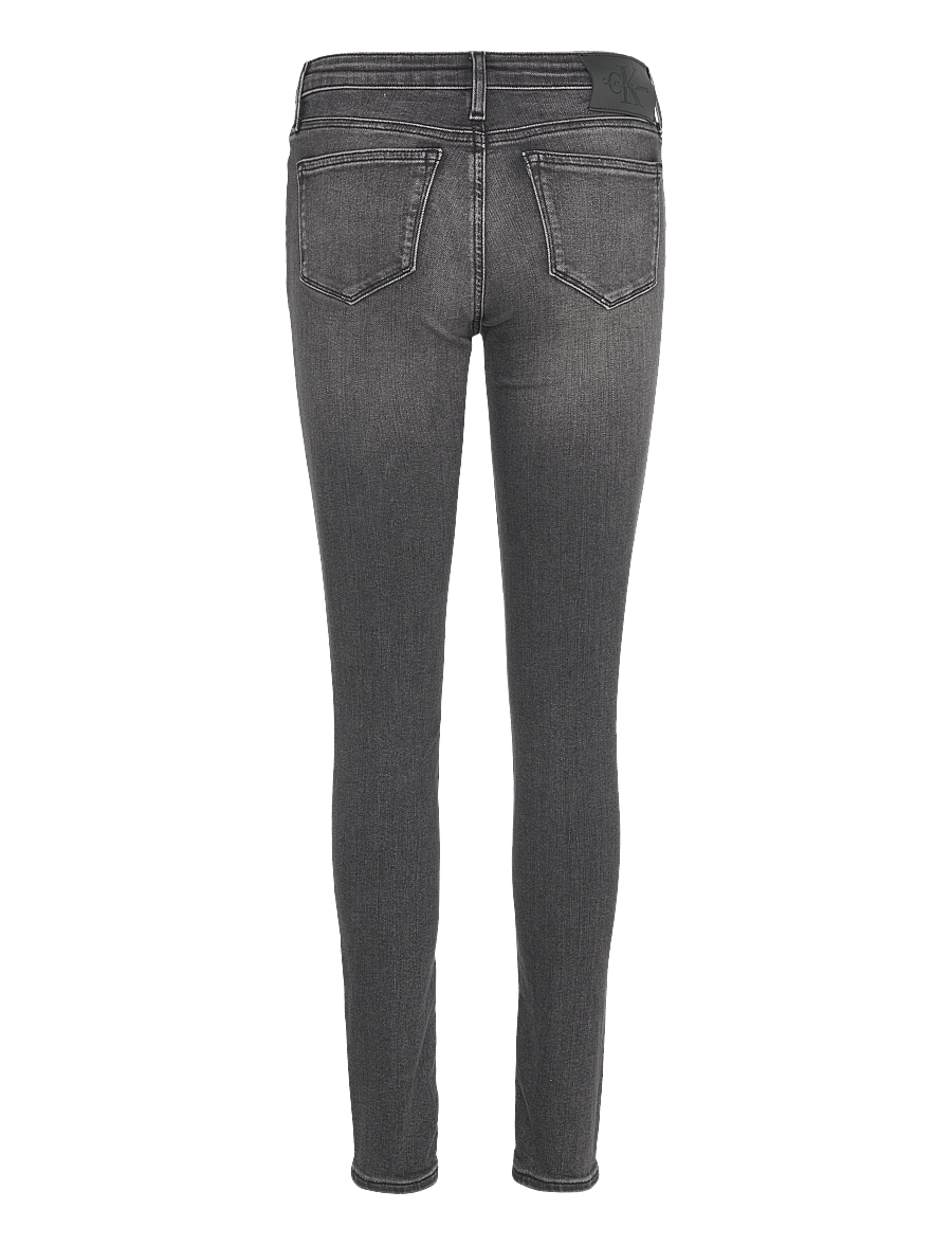 Calvin Klein Jeans - MID RISE SKINNY - skinny jeans - denim black - 2