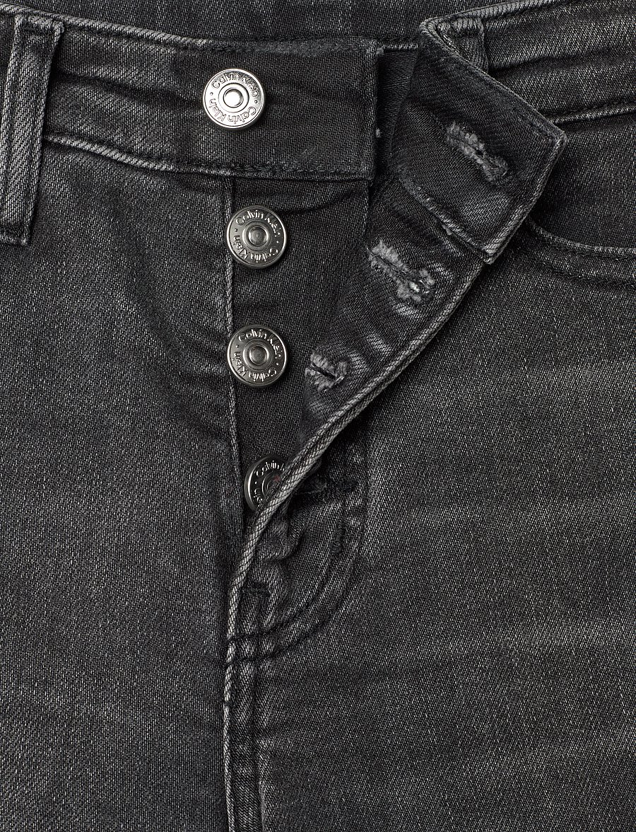 Calvin Klein Jeans - MID RISE SKINNY - skinny jeans - denim black - 5