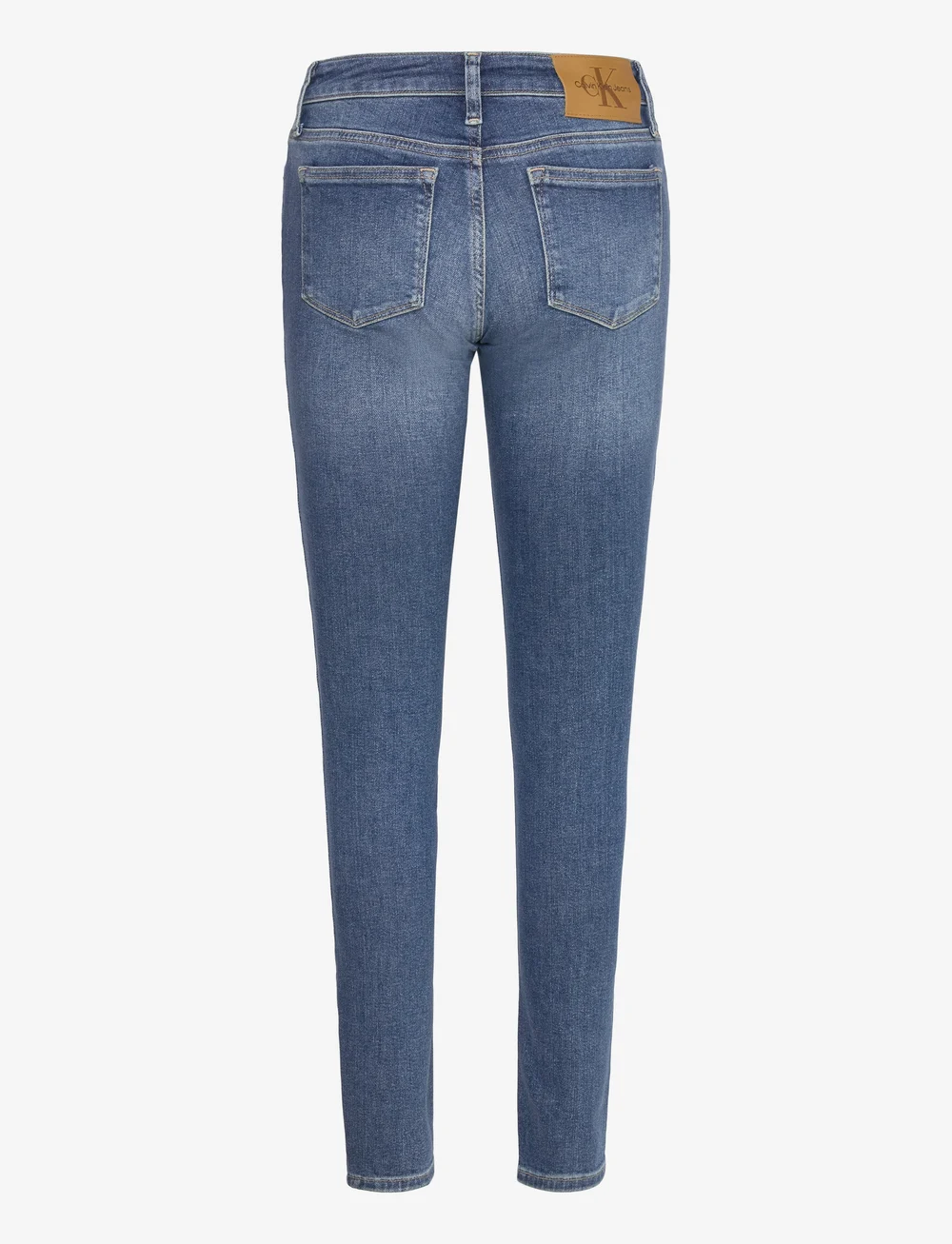 Calvin Klein Jeans - MID RISE SKINNY - liibuvad teksad - denim medium - 2