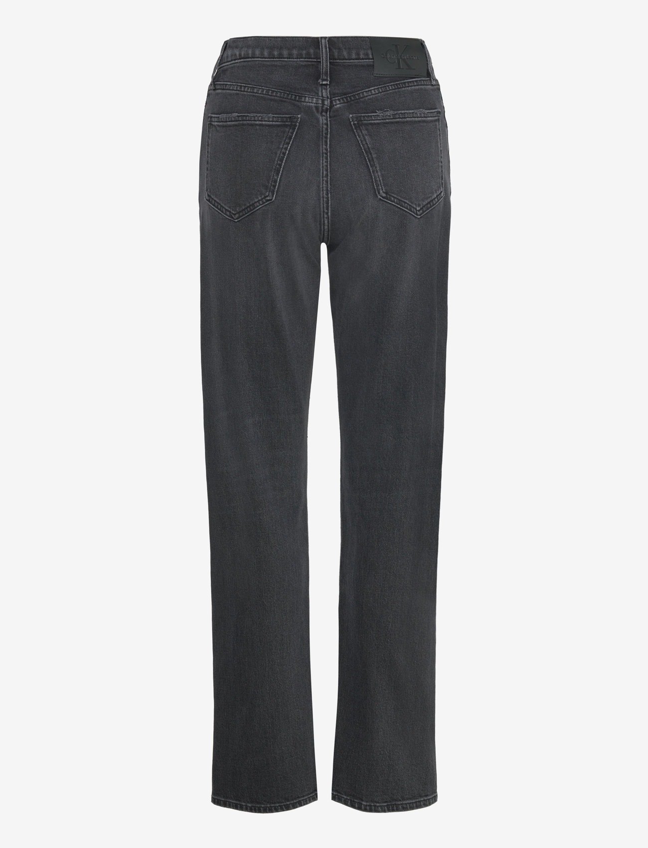 Calvin Klein Jeans - HIGH RISE STRAIGHT - straight jeans - denim black - 2