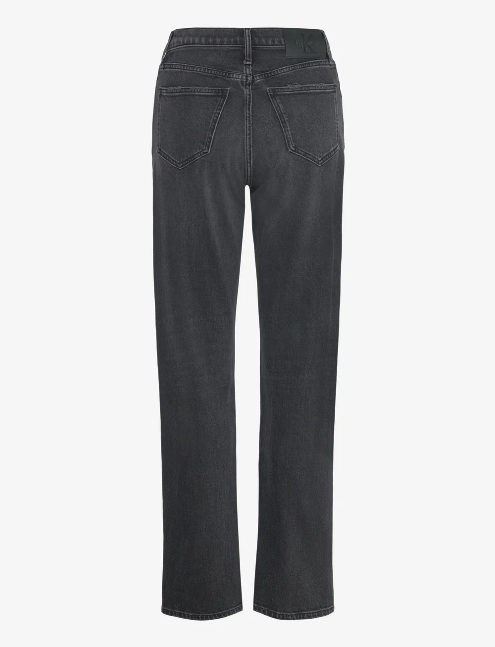 Calvin Klein Jeans - HIGH RISE STRAIGHT - straight jeans - denim black - 2