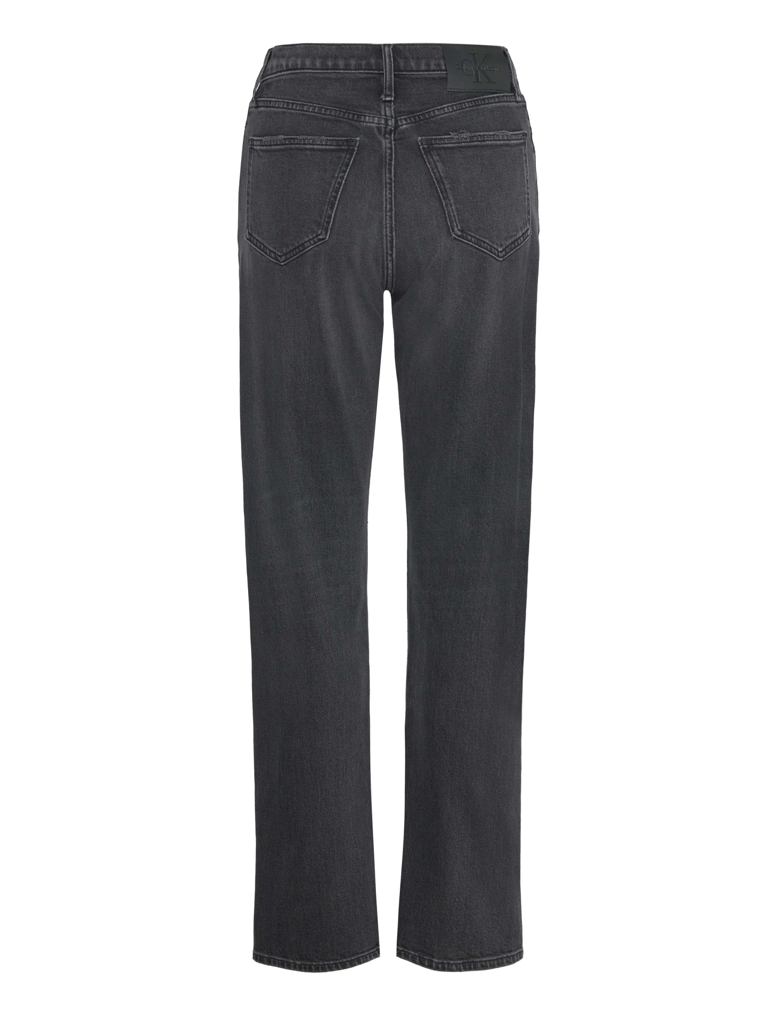 Calvin Klein Jeans - HIGH RISE STRAIGHT - straight jeans - denim black - 2
